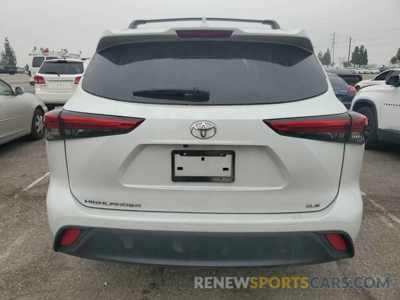 6 Photograph of a damaged car 5TDKDRAH0PS521992 TOYOTA HIGHLANDER 2023