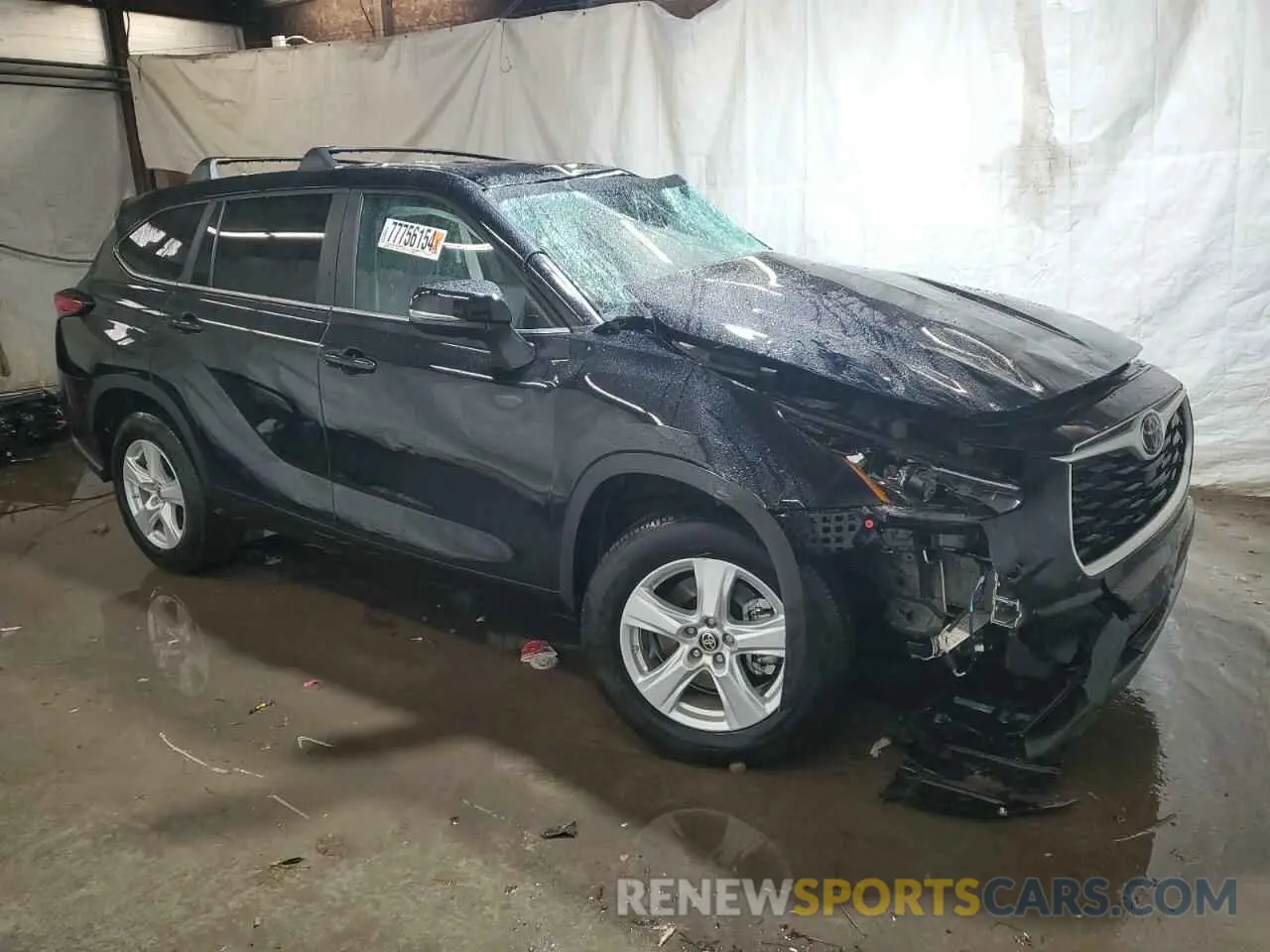 4 Photograph of a damaged car 5TDKDRAH0PS524665 TOYOTA HIGHLANDER 2023
