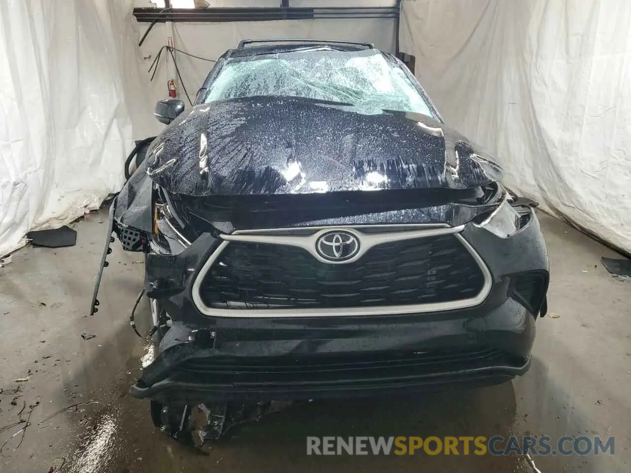 5 Photograph of a damaged car 5TDKDRAH0PS524665 TOYOTA HIGHLANDER 2023