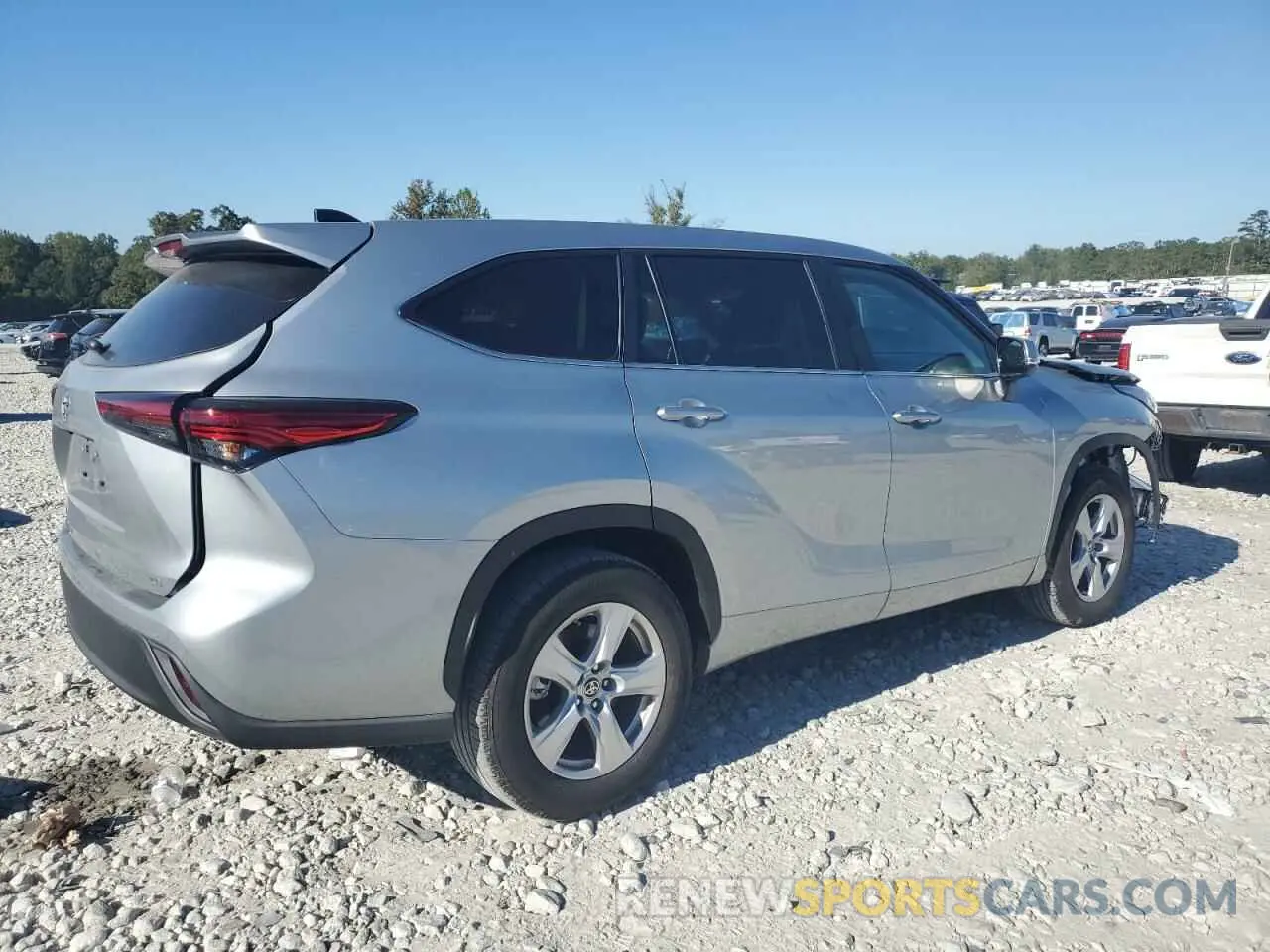 3 Photograph of a damaged car 5TDKDRAH0PS525959 TOYOTA HIGHLANDER 2023