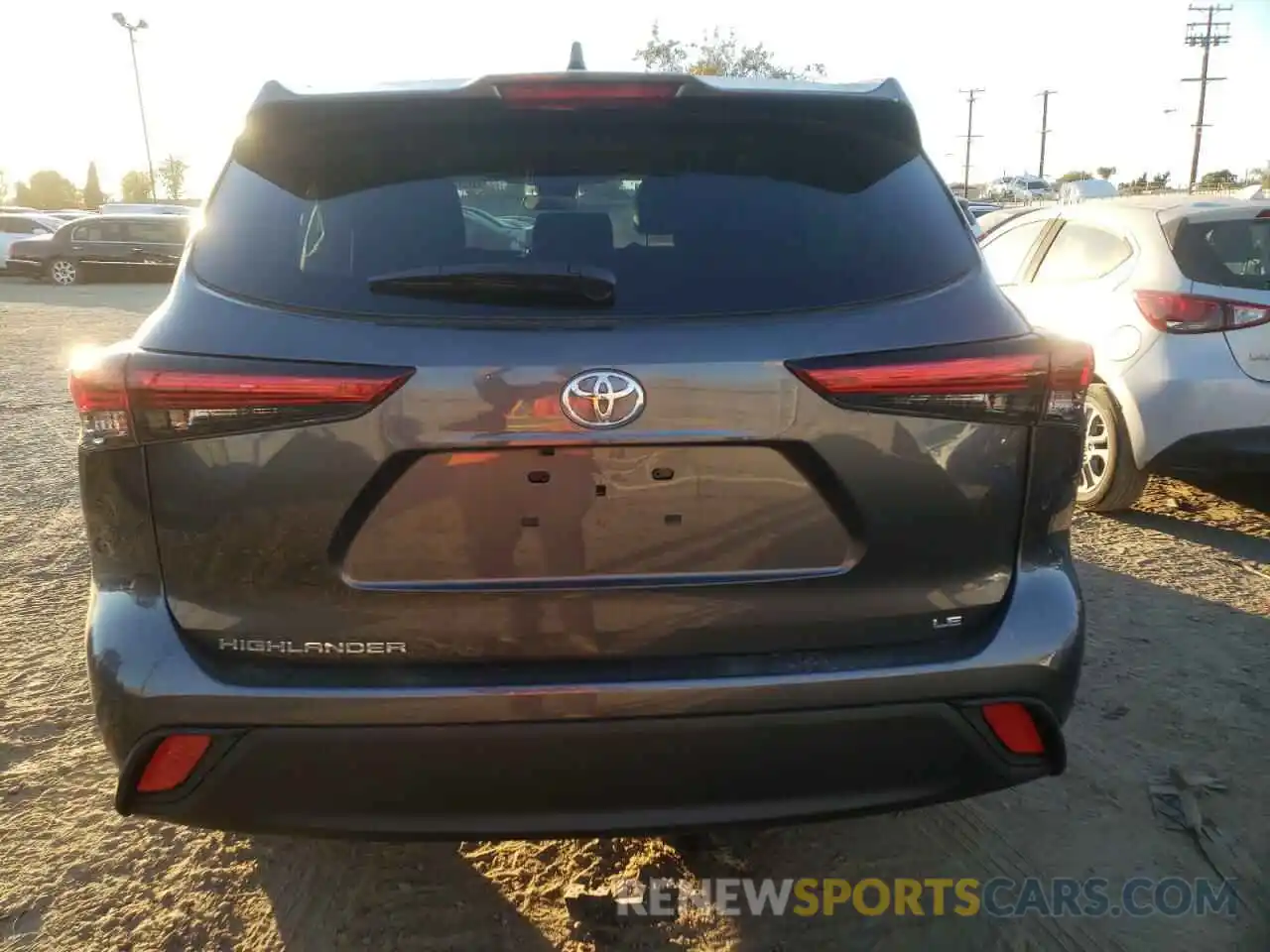 6 Photograph of a damaged car 5TDKDRAH1PS005026 TOYOTA HIGHLANDER 2023