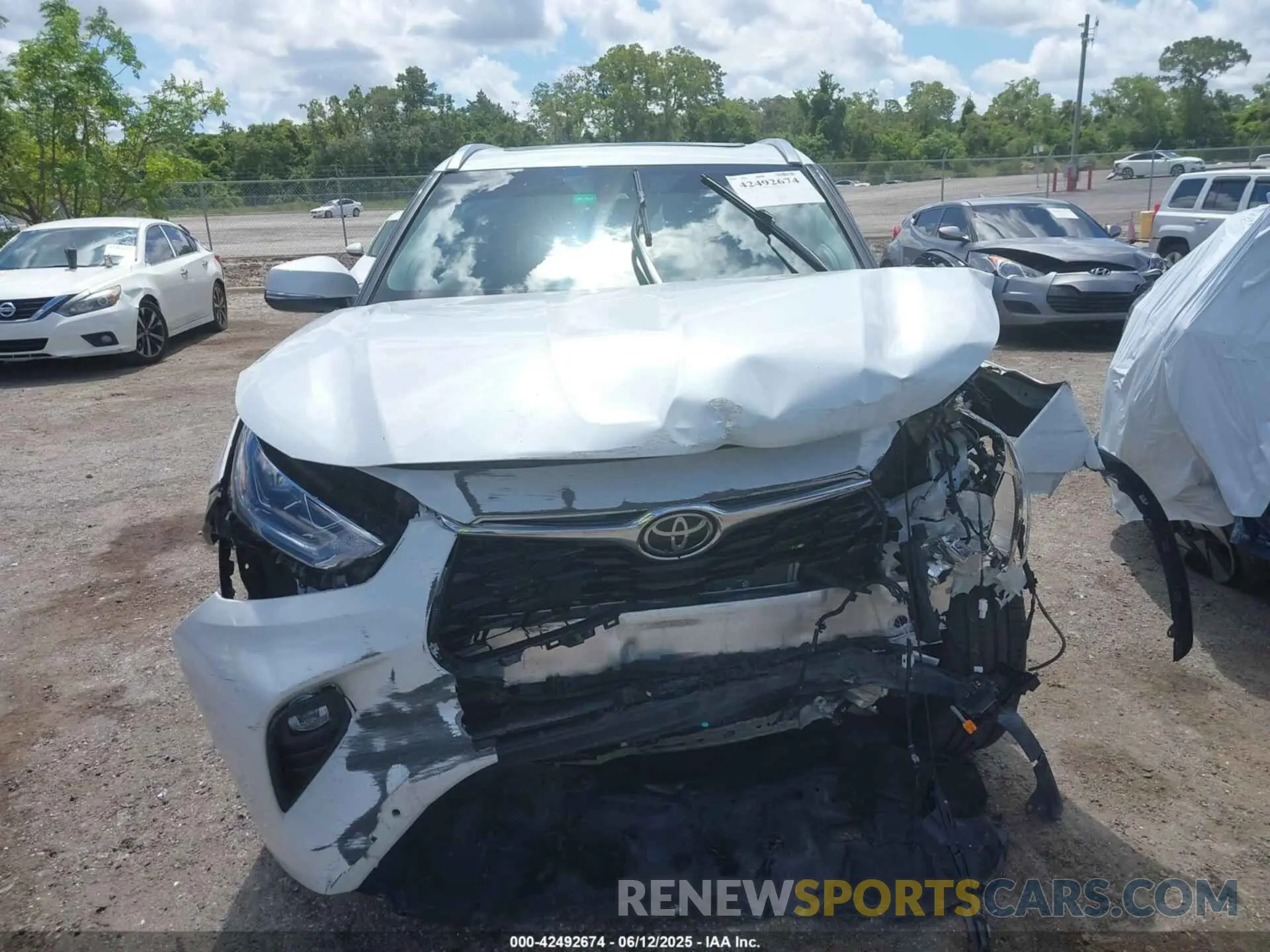 12 Photograph of a damaged car 5TDKDRAH1PS007309 TOYOTA HIGHLANDER 2023