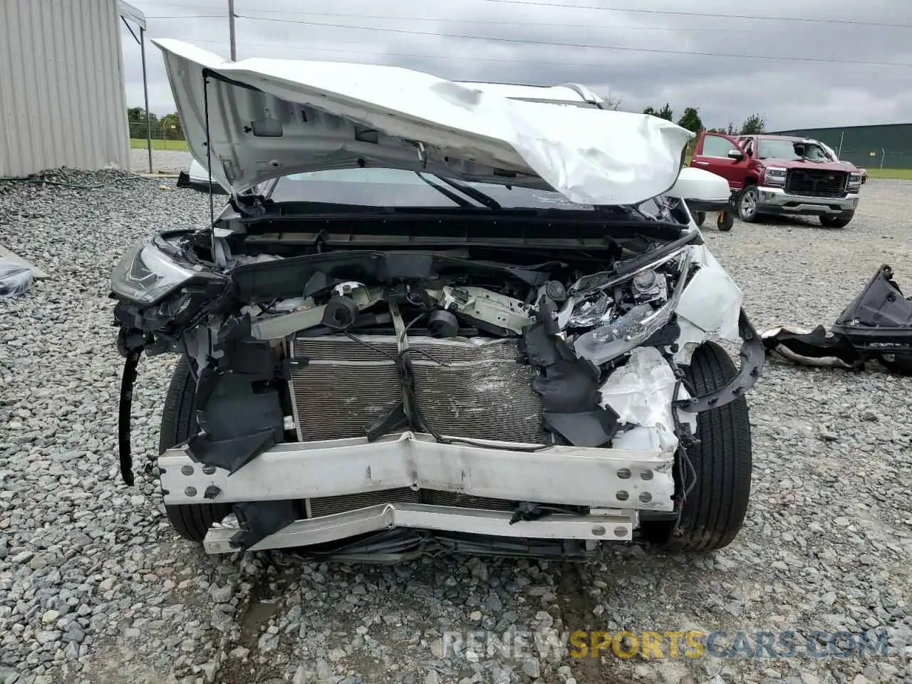 7 Photograph of a damaged car 5TDKDRAH1PS023042 TOYOTA HIGHLANDER 2023