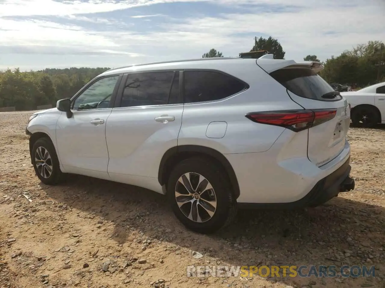 2 Photograph of a damaged car 5TDKDRAH1PS028922 TOYOTA HIGHLANDER 2023