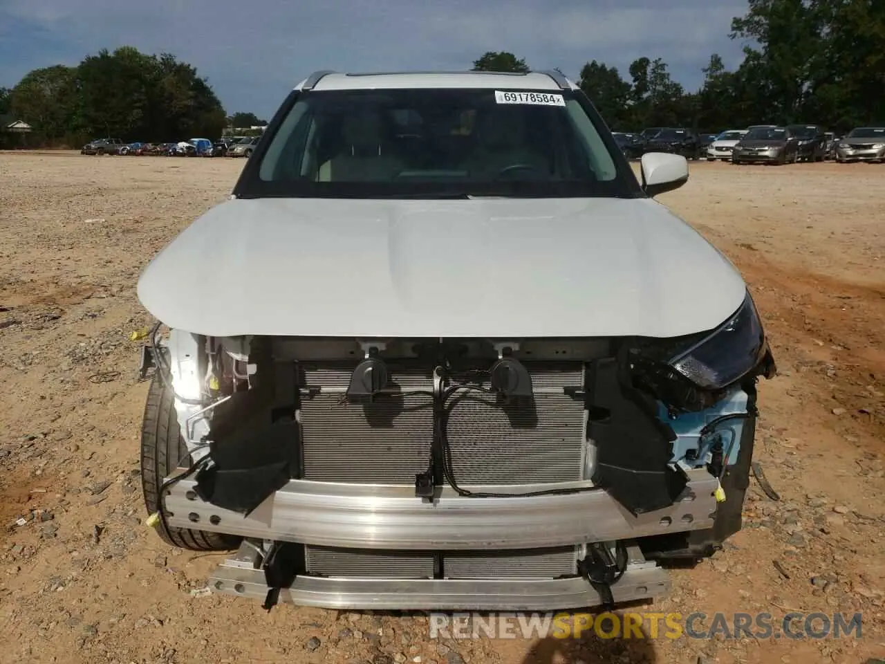 5 Photograph of a damaged car 5TDKDRAH1PS028922 TOYOTA HIGHLANDER 2023