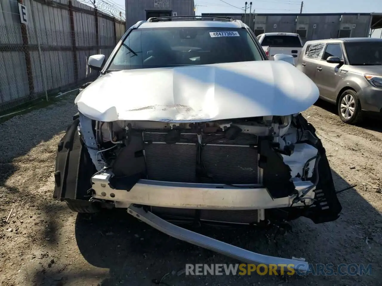 5 Photograph of a damaged car 5TDKDRAH1PS031268 TOYOTA HIGHLANDER 2023