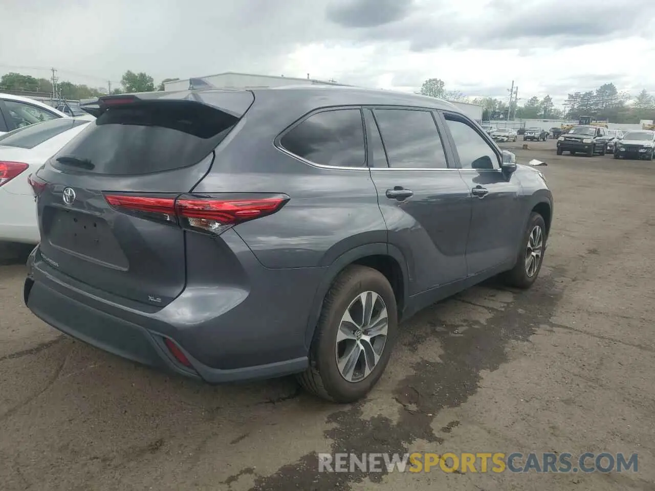 3 Photograph of a damaged car 5TDKDRAH1PS038530 TOYOTA HIGHLANDER 2023