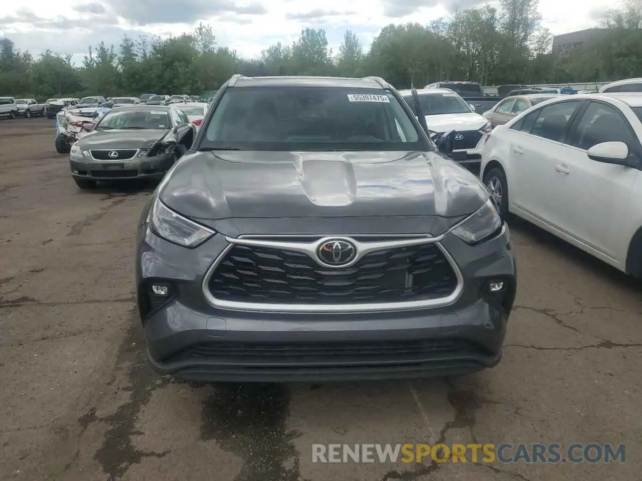 5 Photograph of a damaged car 5TDKDRAH1PS038530 TOYOTA HIGHLANDER 2023