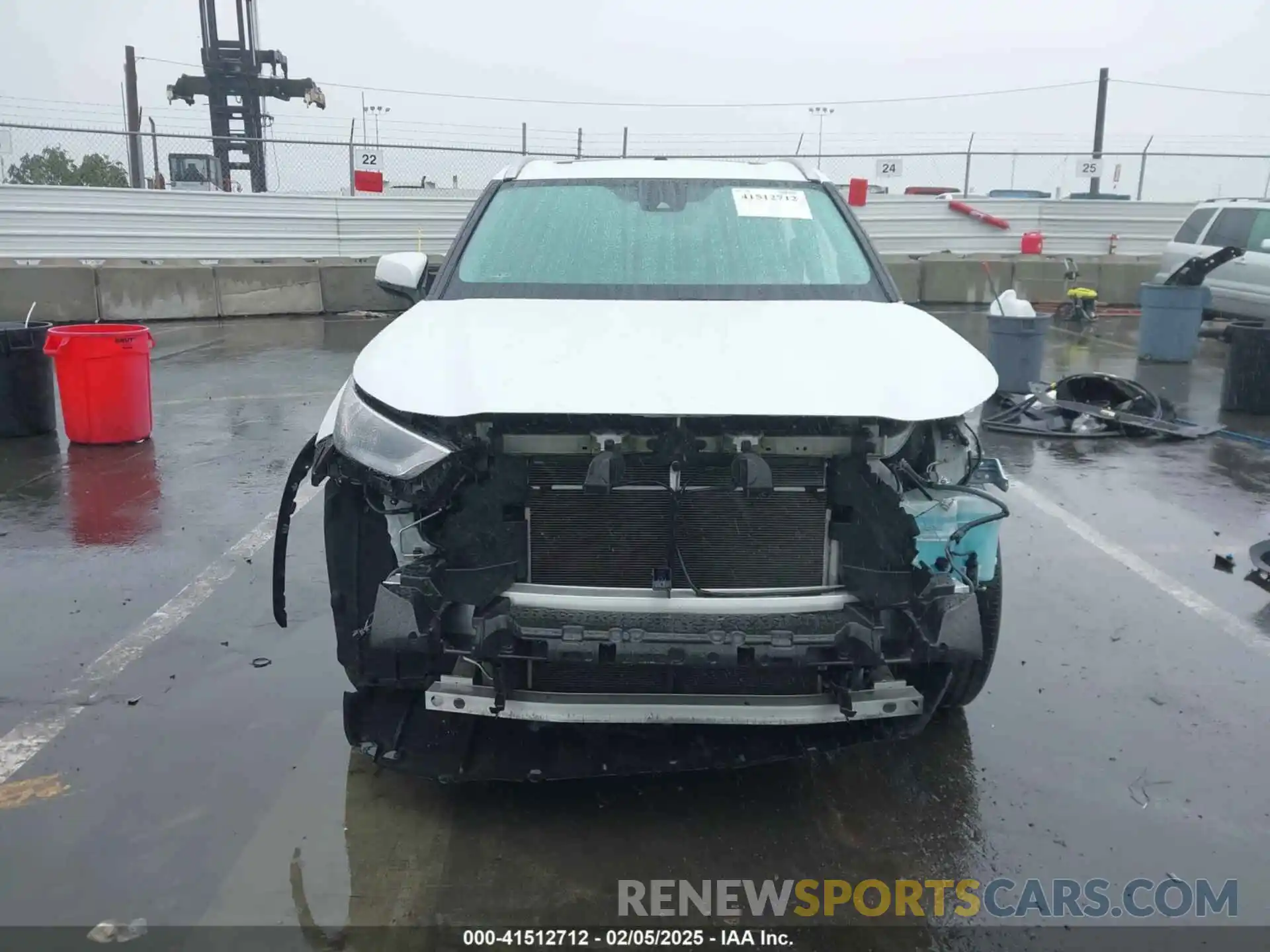 6 Photograph of a damaged car 5TDKDRAH1PS504490 TOYOTA HIGHLANDER 2023