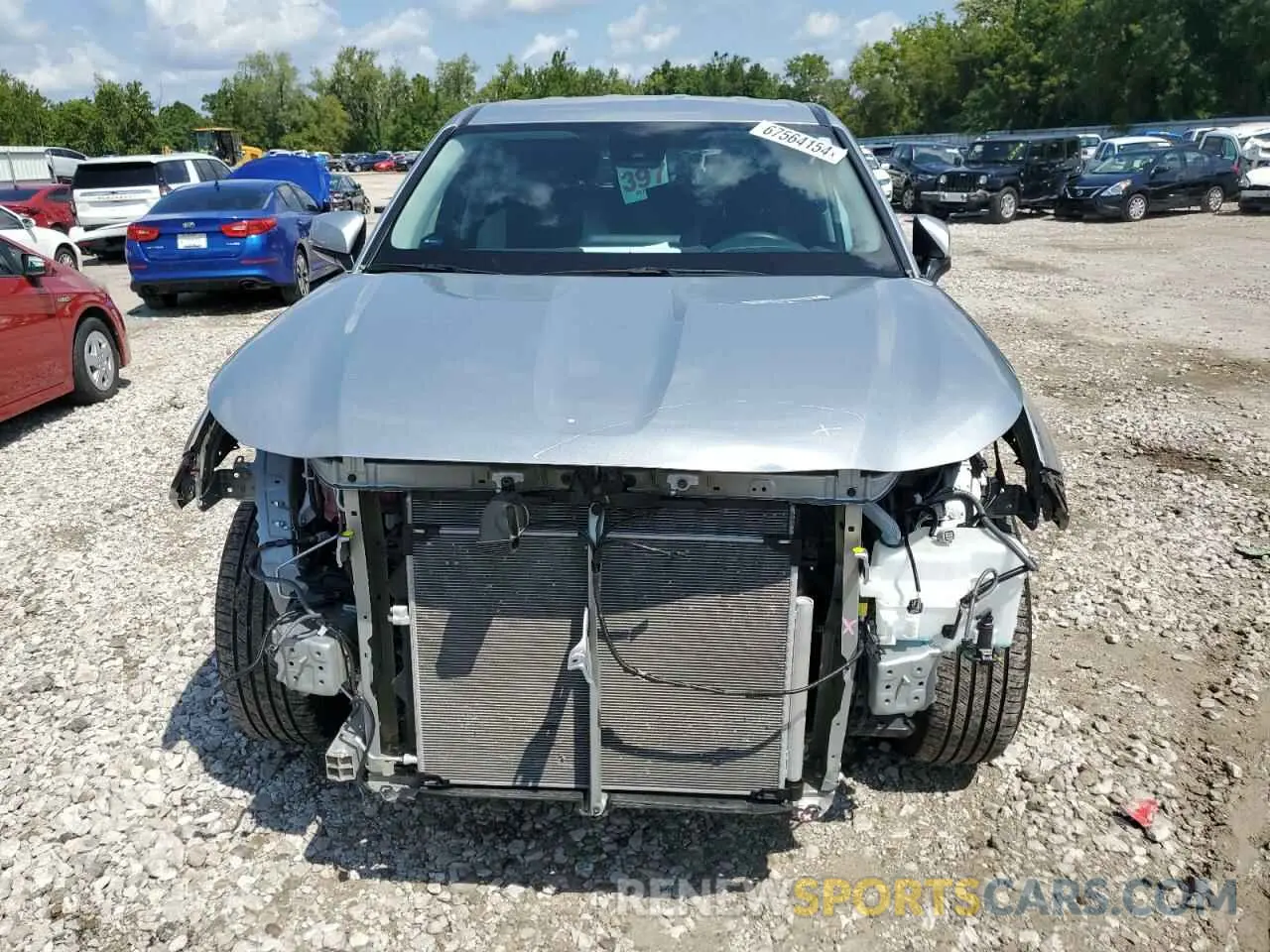 5 Photograph of a damaged car 5TDKDRAH1PS509172 TOYOTA HIGHLANDER 2023