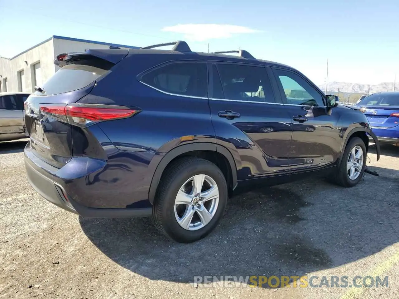 3 Photograph of a damaged car 5TDKDRAH2PS002295 TOYOTA HIGHLANDER 2023