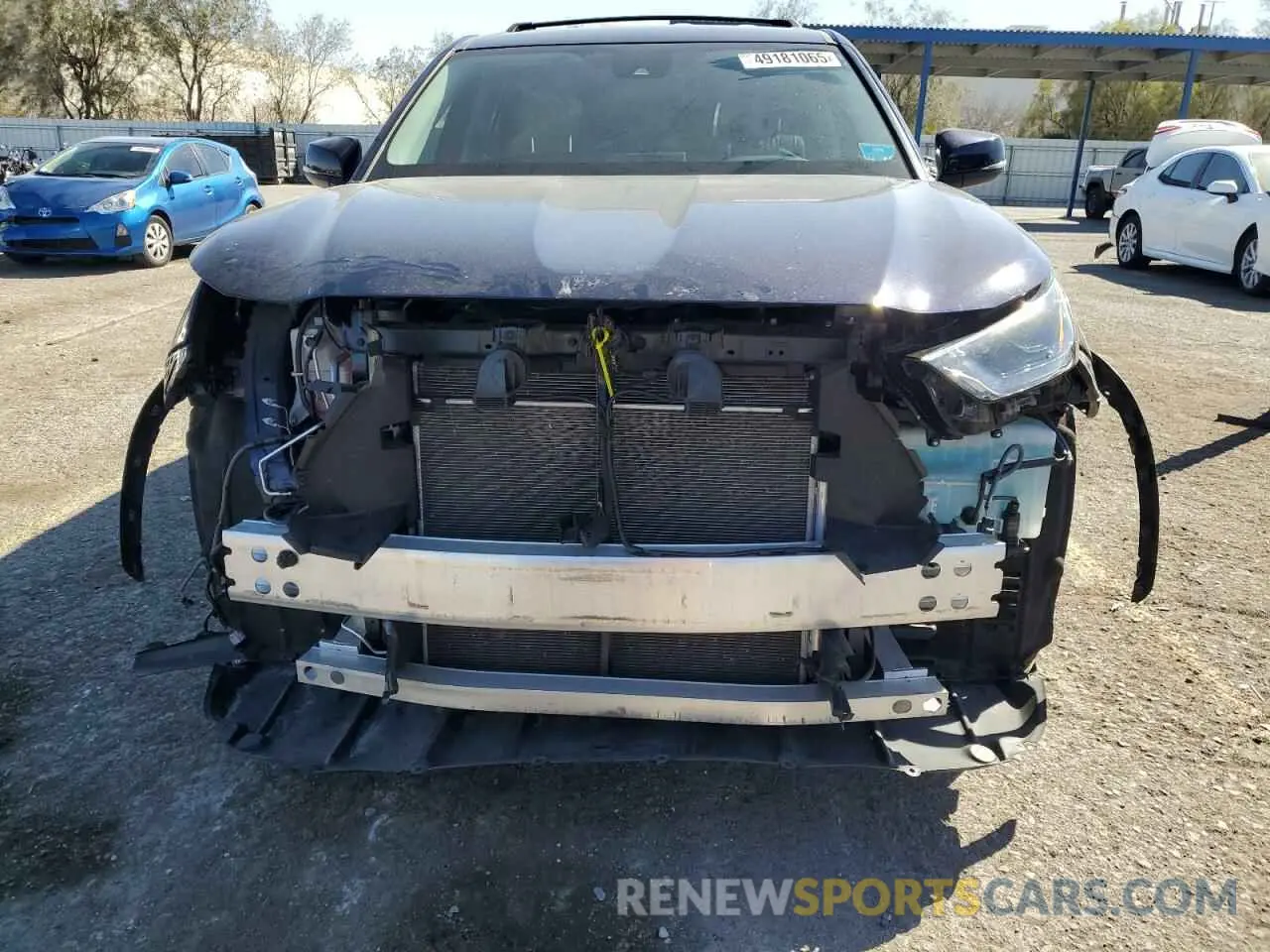 5 Photograph of a damaged car 5TDKDRAH2PS002295 TOYOTA HIGHLANDER 2023