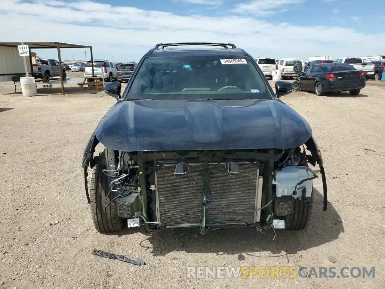 5 Photograph of a damaged car 5TDKDRAH2PS021137 TOYOTA HIGHLANDER 2023