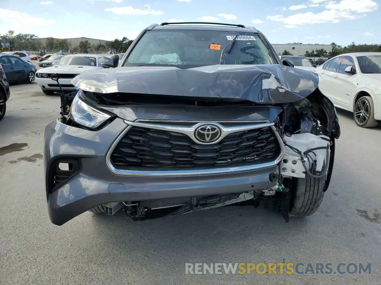 5 Photograph of a damaged car 5TDKDRAH2PS021820 TOYOTA HIGHLANDER 2023