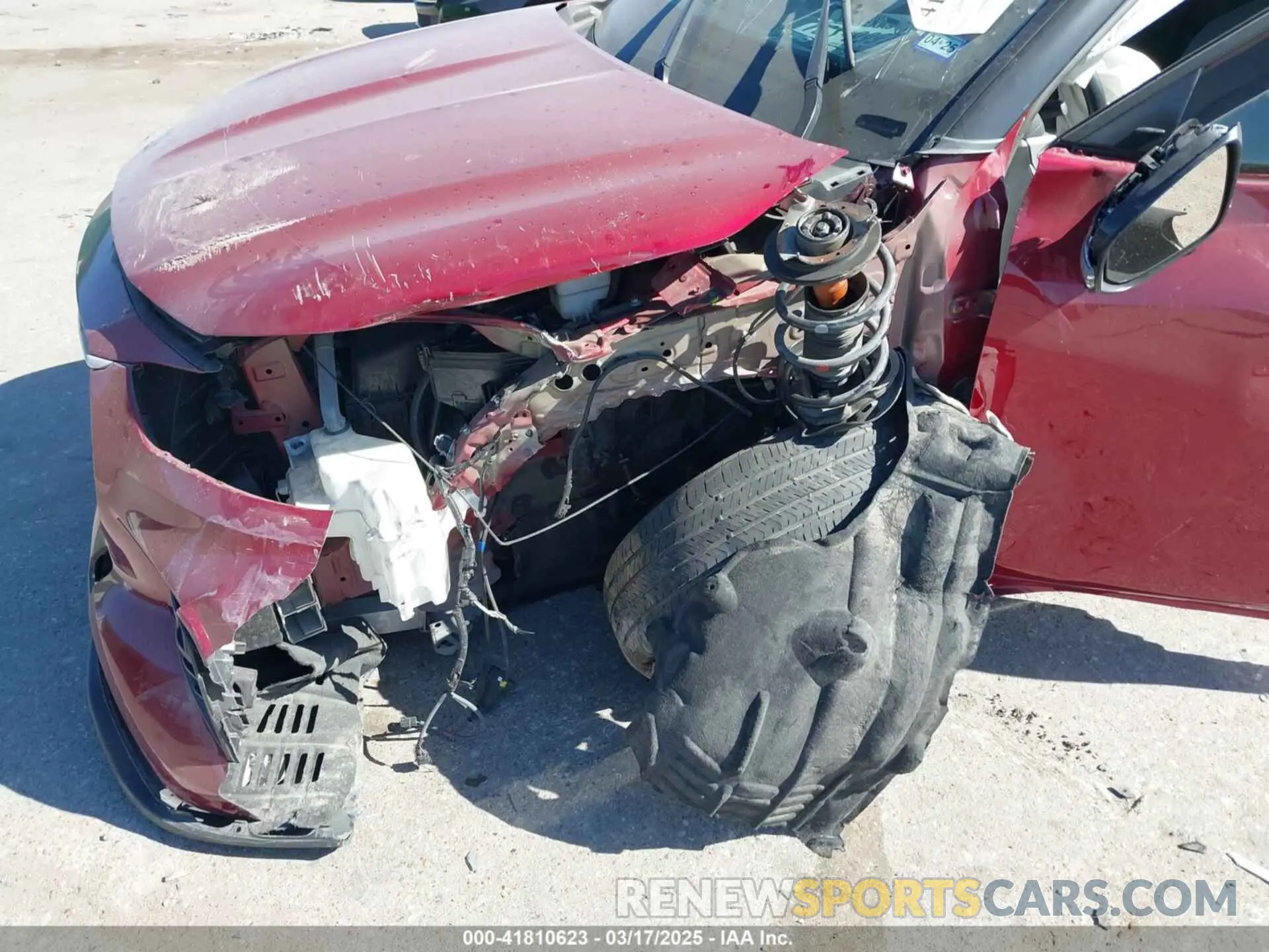 6 Photograph of a damaged car 5TDKDRAH2PS035765 TOYOTA HIGHLANDER 2023