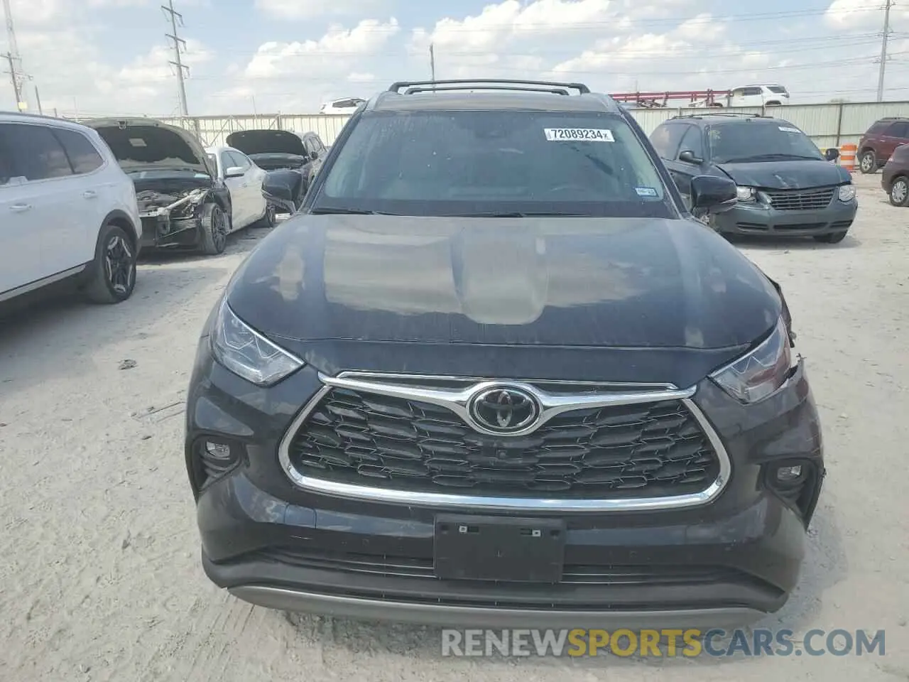 5 Photograph of a damaged car 5TDKDRAH2PS044501 TOYOTA HIGHLANDER 2023