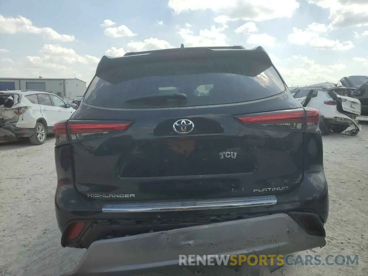 6 Photograph of a damaged car 5TDKDRAH2PS044501 TOYOTA HIGHLANDER 2023