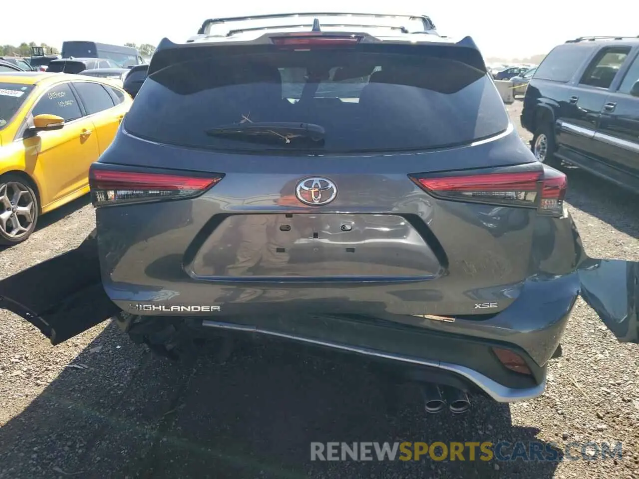 6 Photograph of a damaged car 5TDKDRAH2PS508645 TOYOTA HIGHLANDER 2023