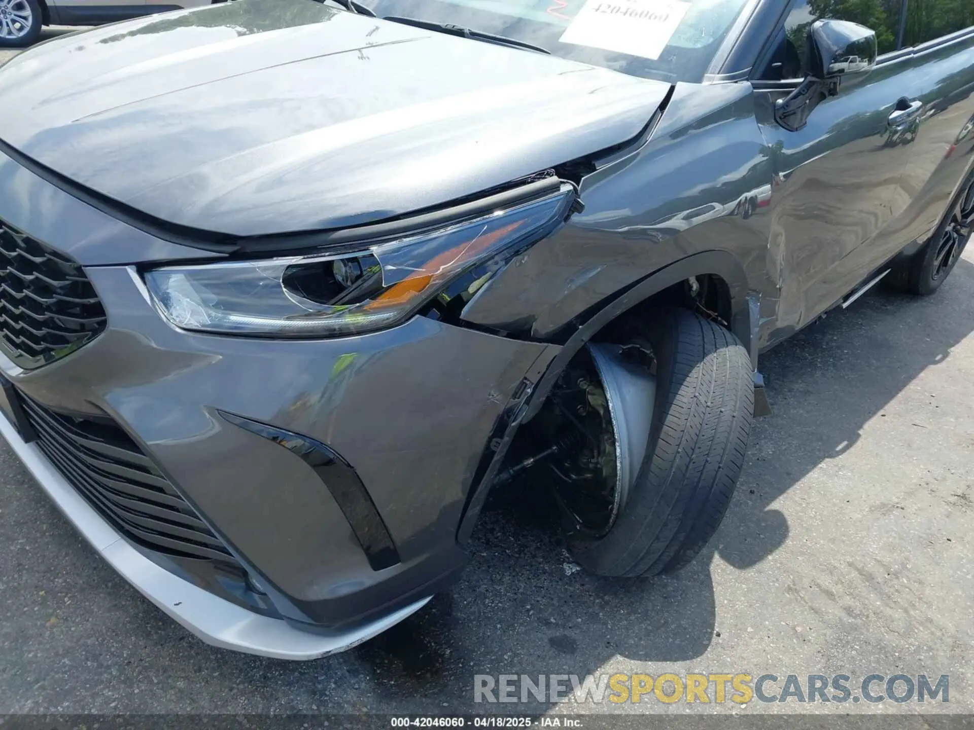 14 Photograph of a damaged car 5TDKDRAH2PS516471 TOYOTA HIGHLANDER 2023