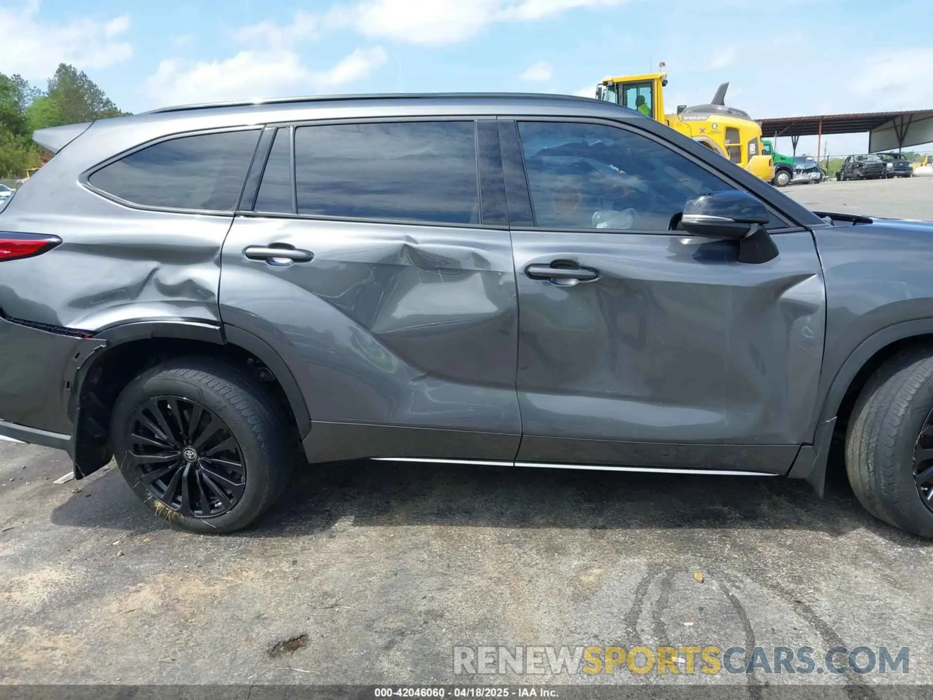 6 Photograph of a damaged car 5TDKDRAH2PS516471 TOYOTA HIGHLANDER 2023
