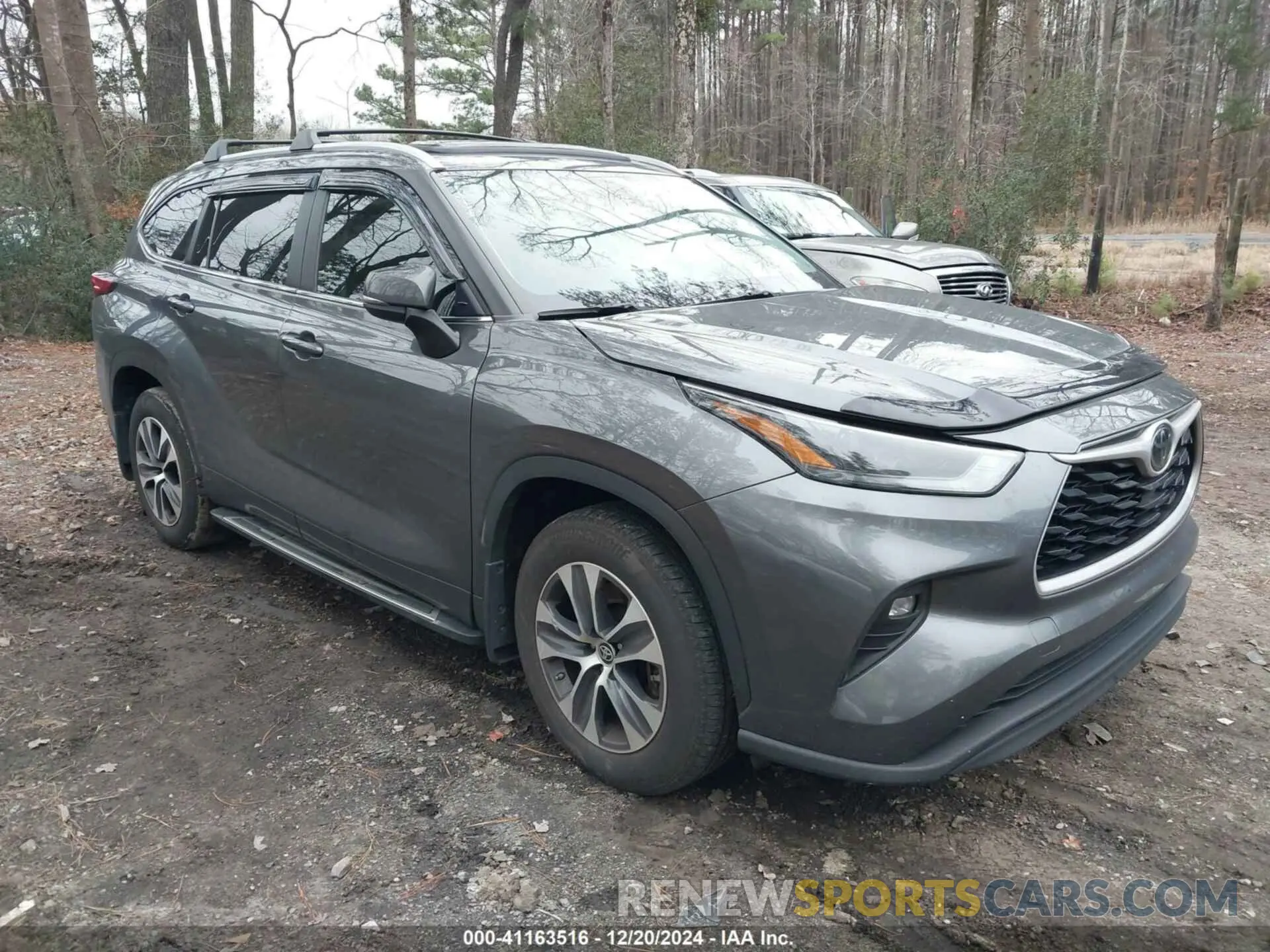 1 Photograph of a damaged car 5TDKDRAH2PS520486 TOYOTA HIGHLANDER 2023