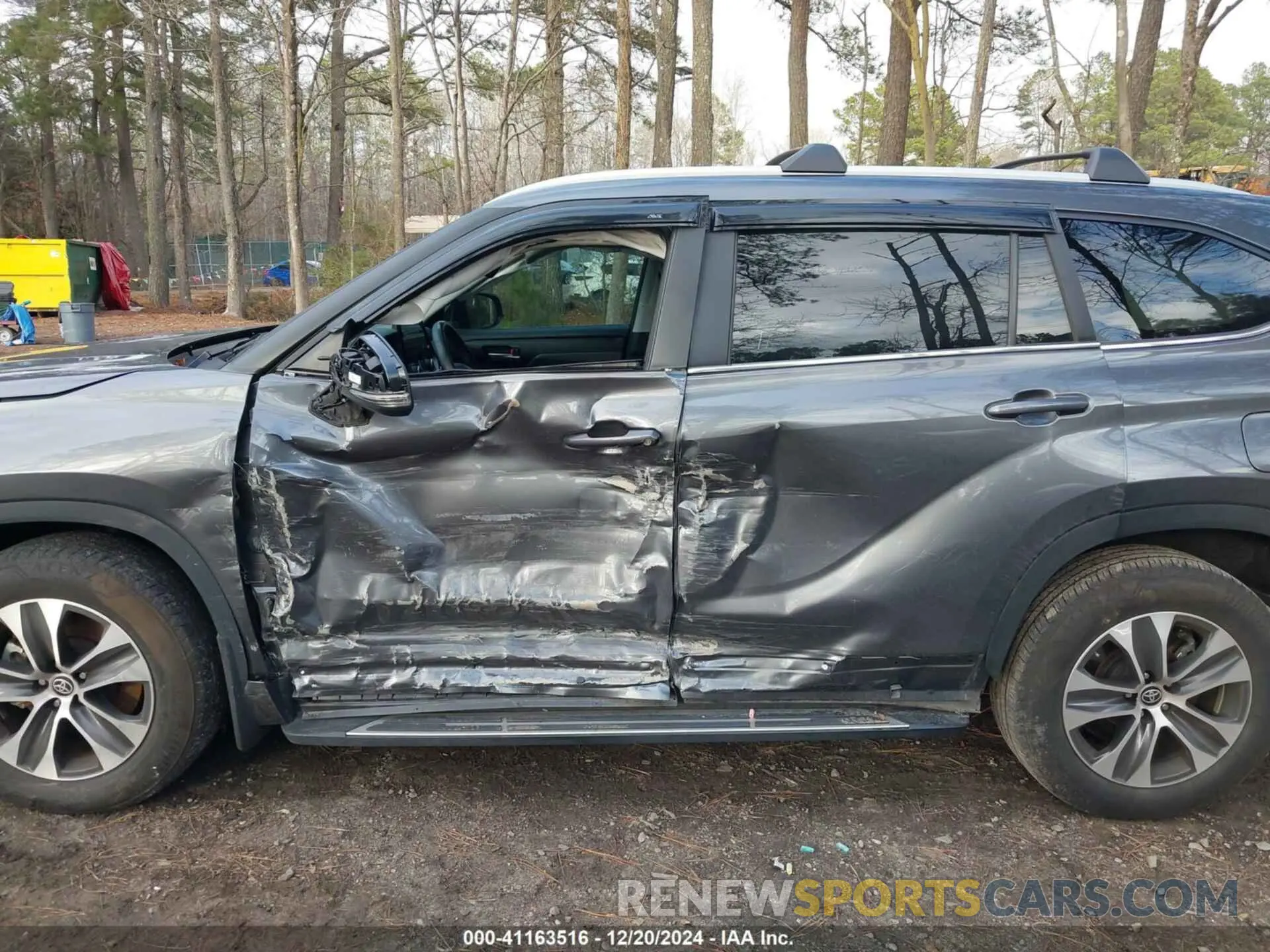6 Photograph of a damaged car 5TDKDRAH2PS520486 TOYOTA HIGHLANDER 2023