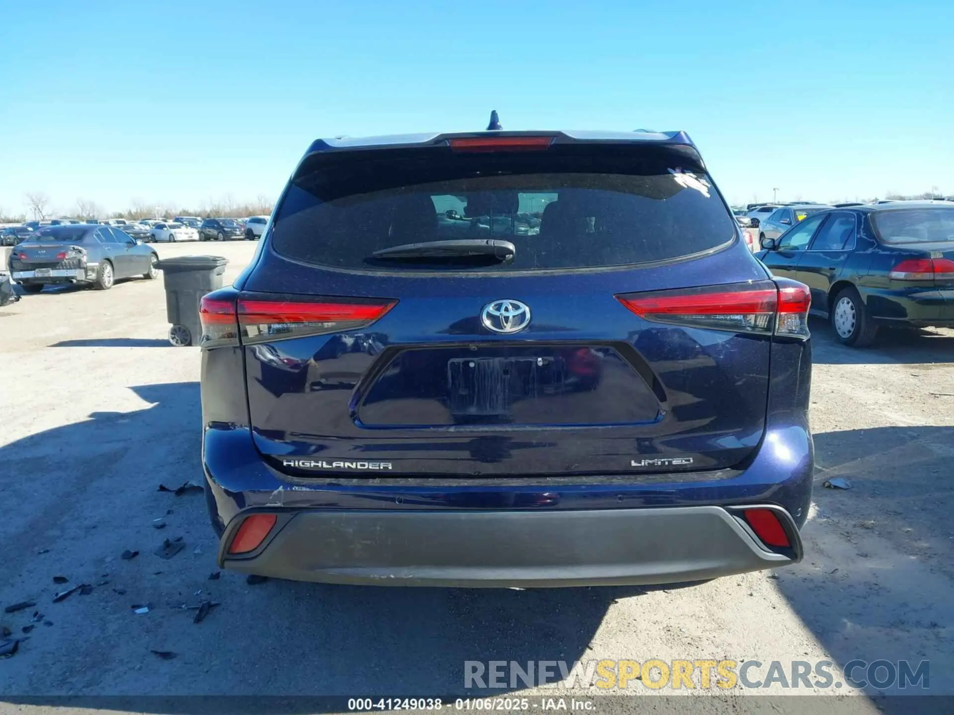 16 Photograph of a damaged car 5TDKDRAH3PS006839 TOYOTA HIGHLANDER 2023