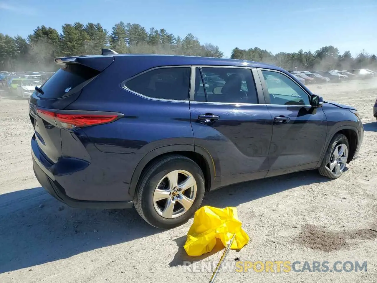3 Photograph of a damaged car 5TDKDRAH3PS007148 TOYOTA HIGHLANDER 2023