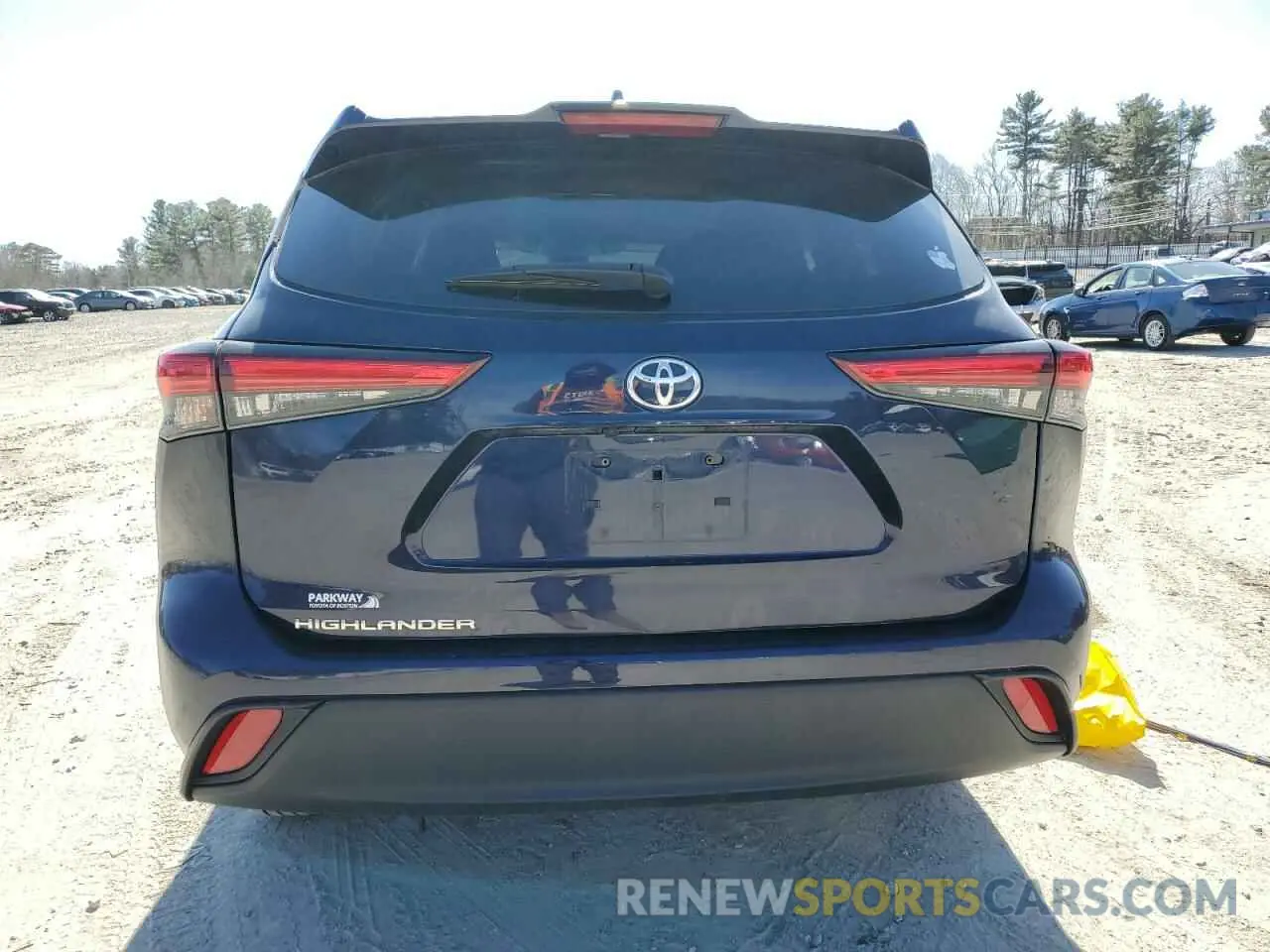 6 Photograph of a damaged car 5TDKDRAH3PS007148 TOYOTA HIGHLANDER 2023