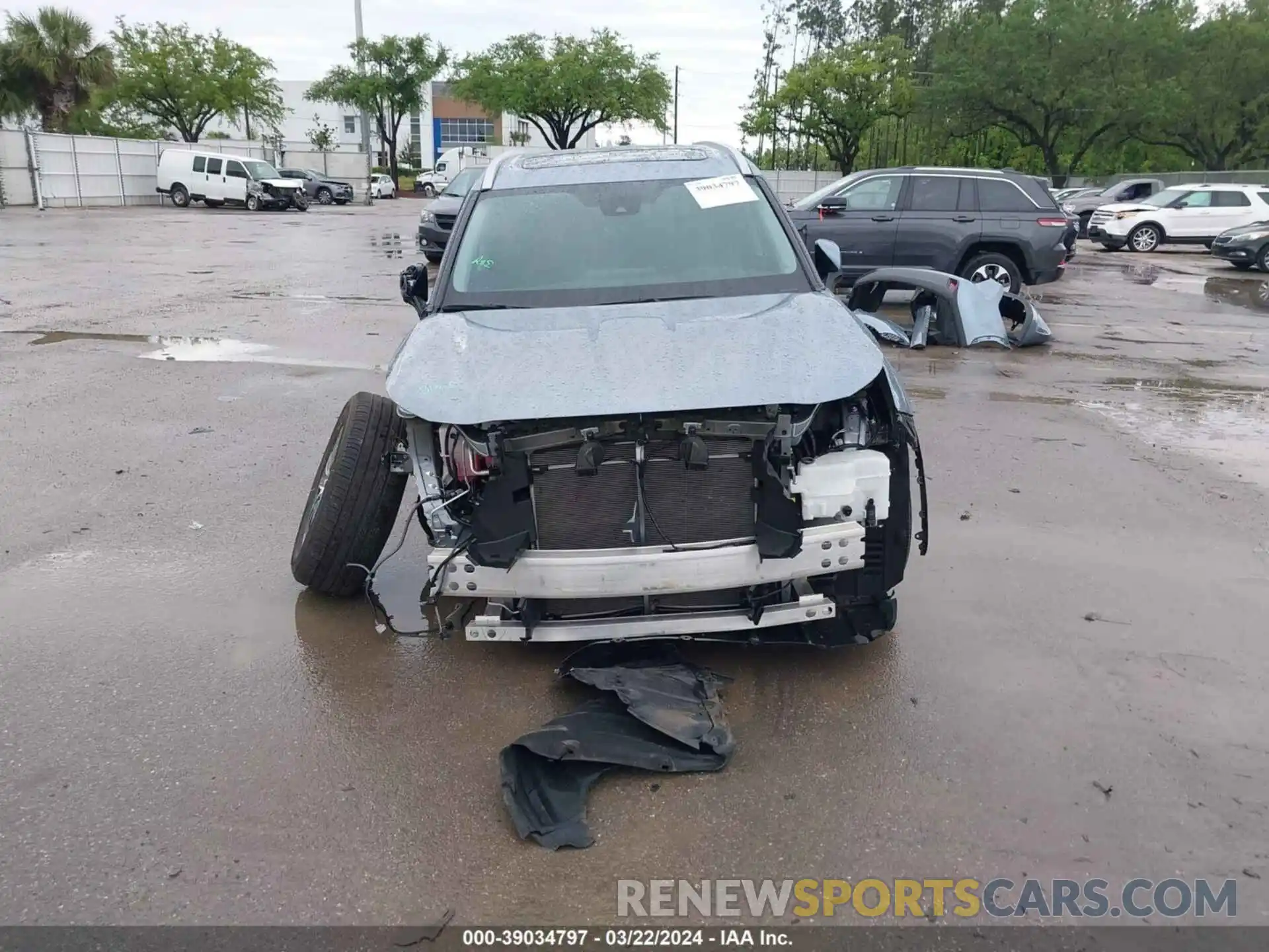 12 Photograph of a damaged car 5TDKDRAH3PS007280 TOYOTA HIGHLANDER 2023