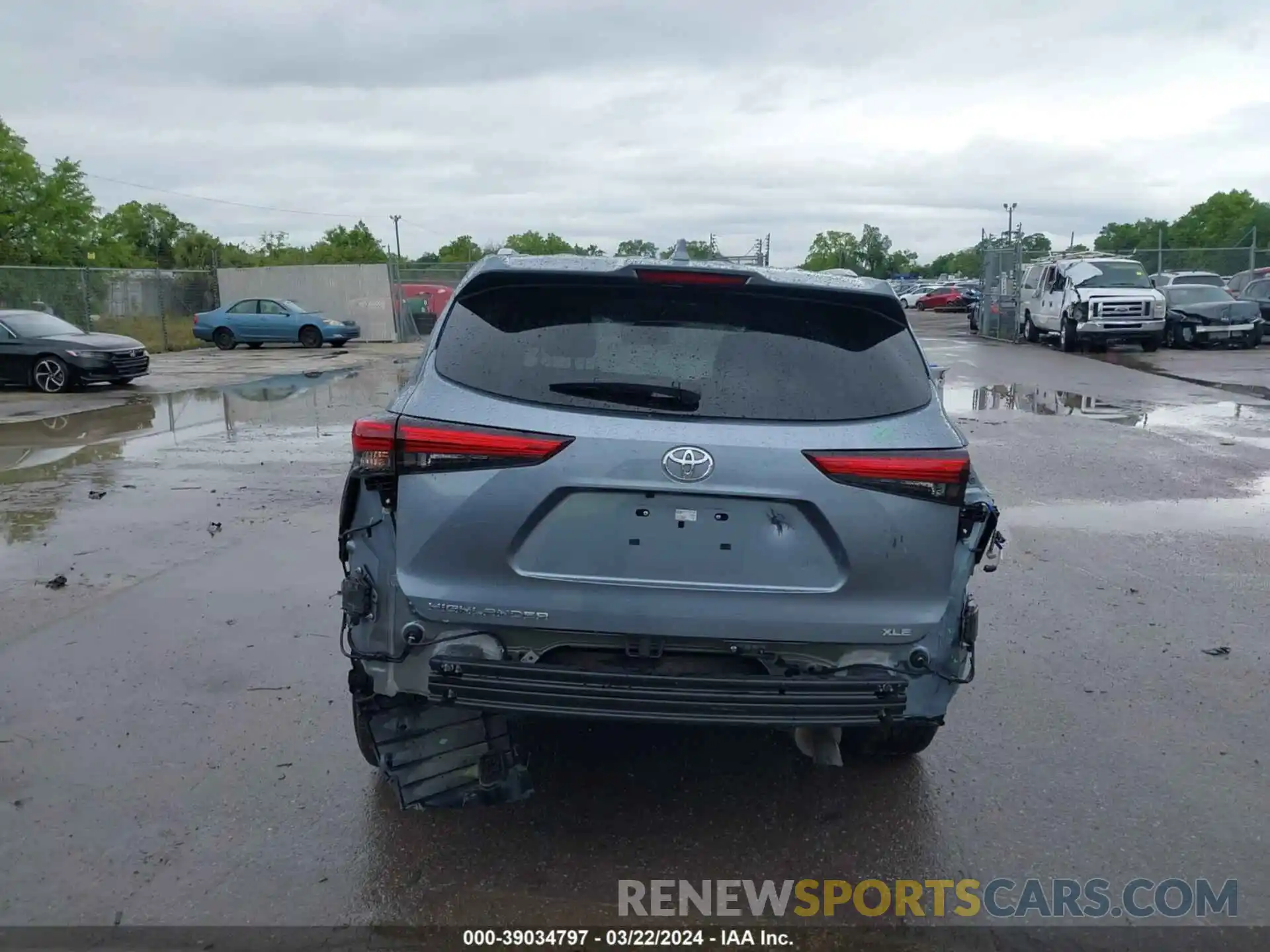 16 Photograph of a damaged car 5TDKDRAH3PS007280 TOYOTA HIGHLANDER 2023