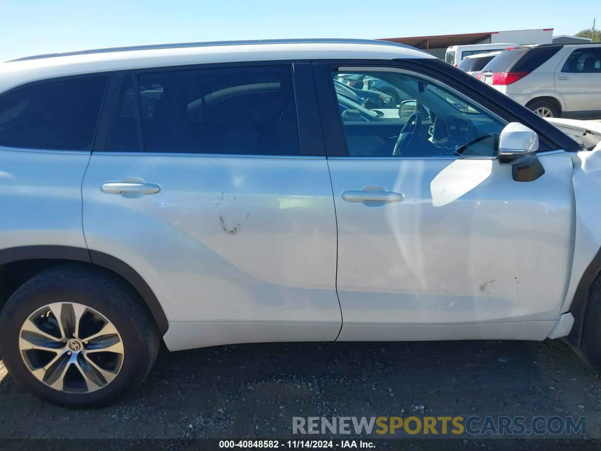 14 Photograph of a damaged car 5TDKDRAH3PS007392 TOYOTA HIGHLANDER 2023