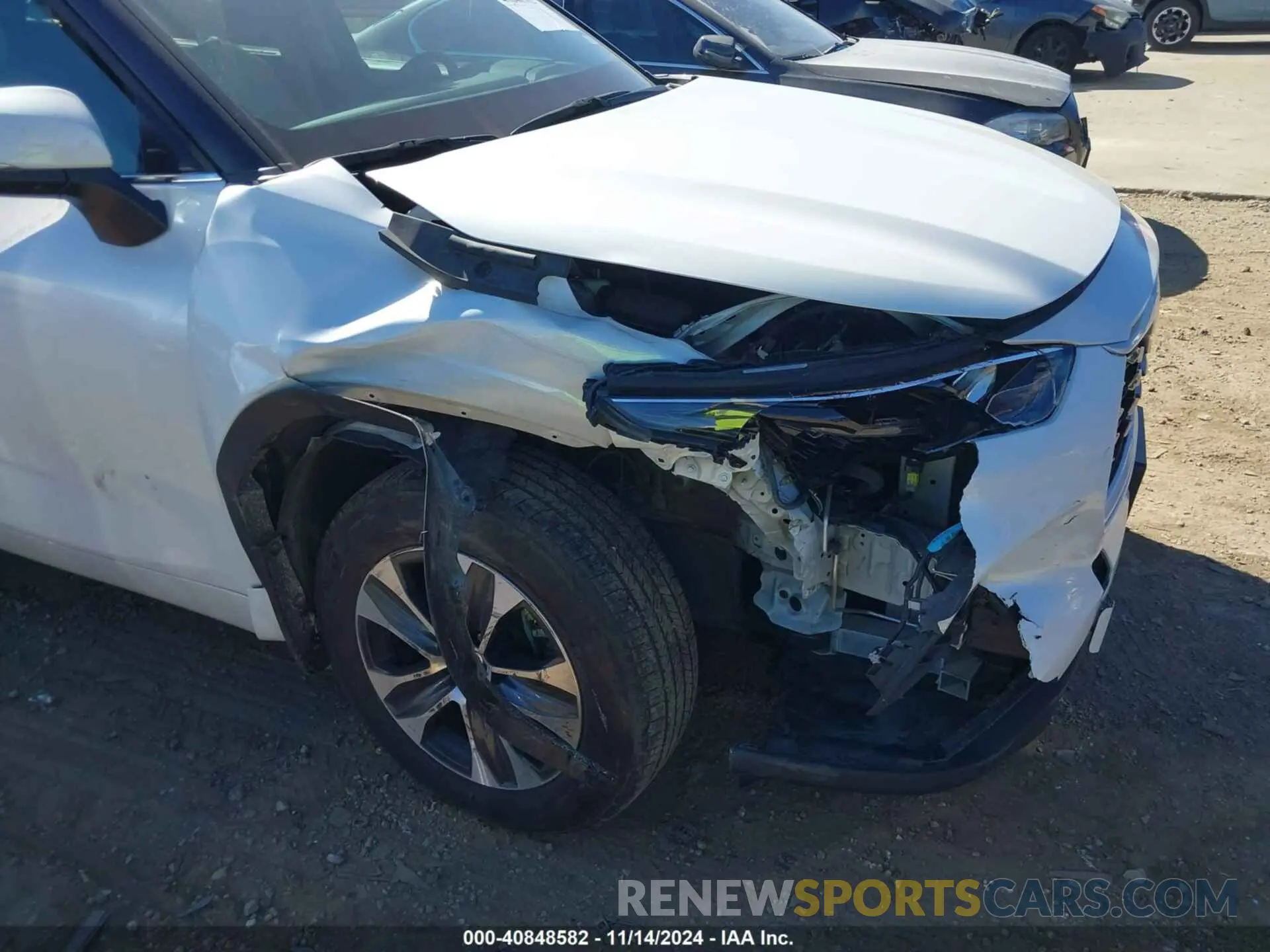 6 Photograph of a damaged car 5TDKDRAH3PS007392 TOYOTA HIGHLANDER 2023