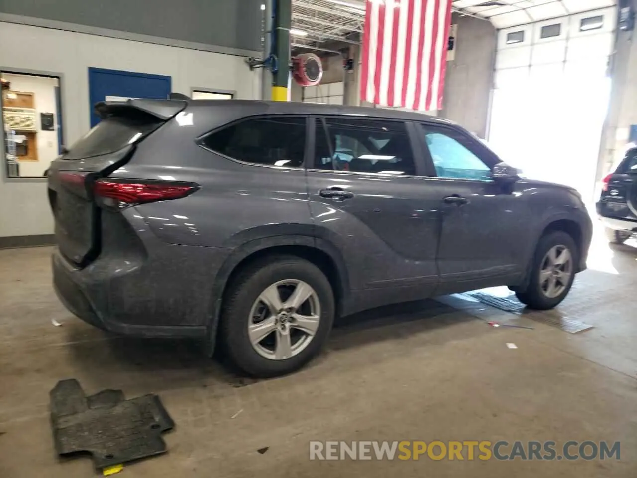 3 Photograph of a damaged car 5TDKDRAH3PS016741 TOYOTA HIGHLANDER 2023