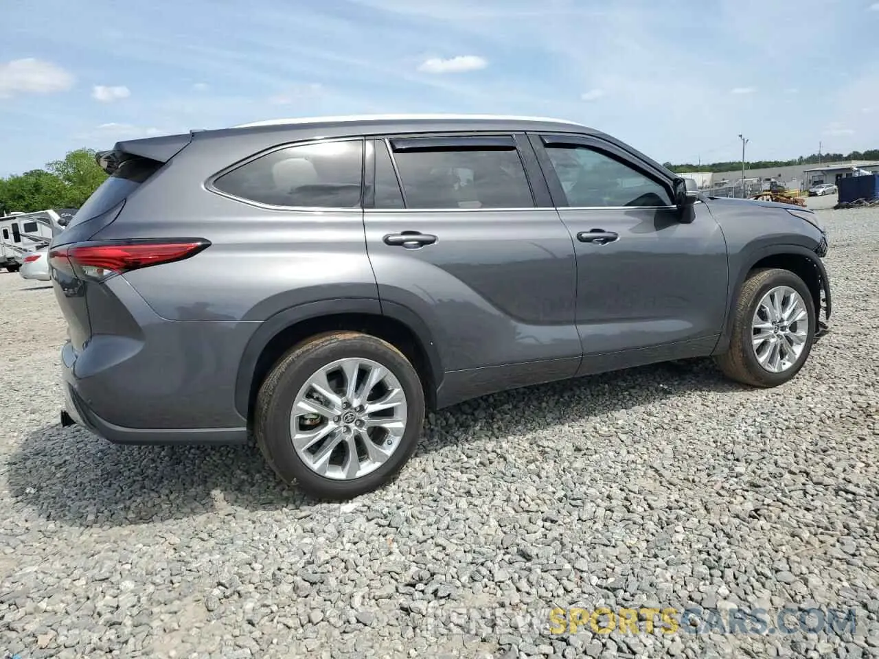 3 Photograph of a damaged car 5TDKDRAH3PS018604 TOYOTA HIGHLANDER 2023
