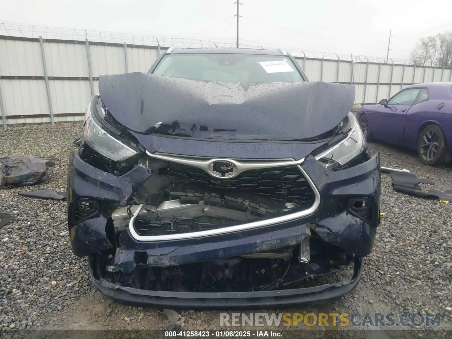 13 Photograph of a damaged car 5TDKDRAH3PS043096 TOYOTA HIGHLANDER 2023