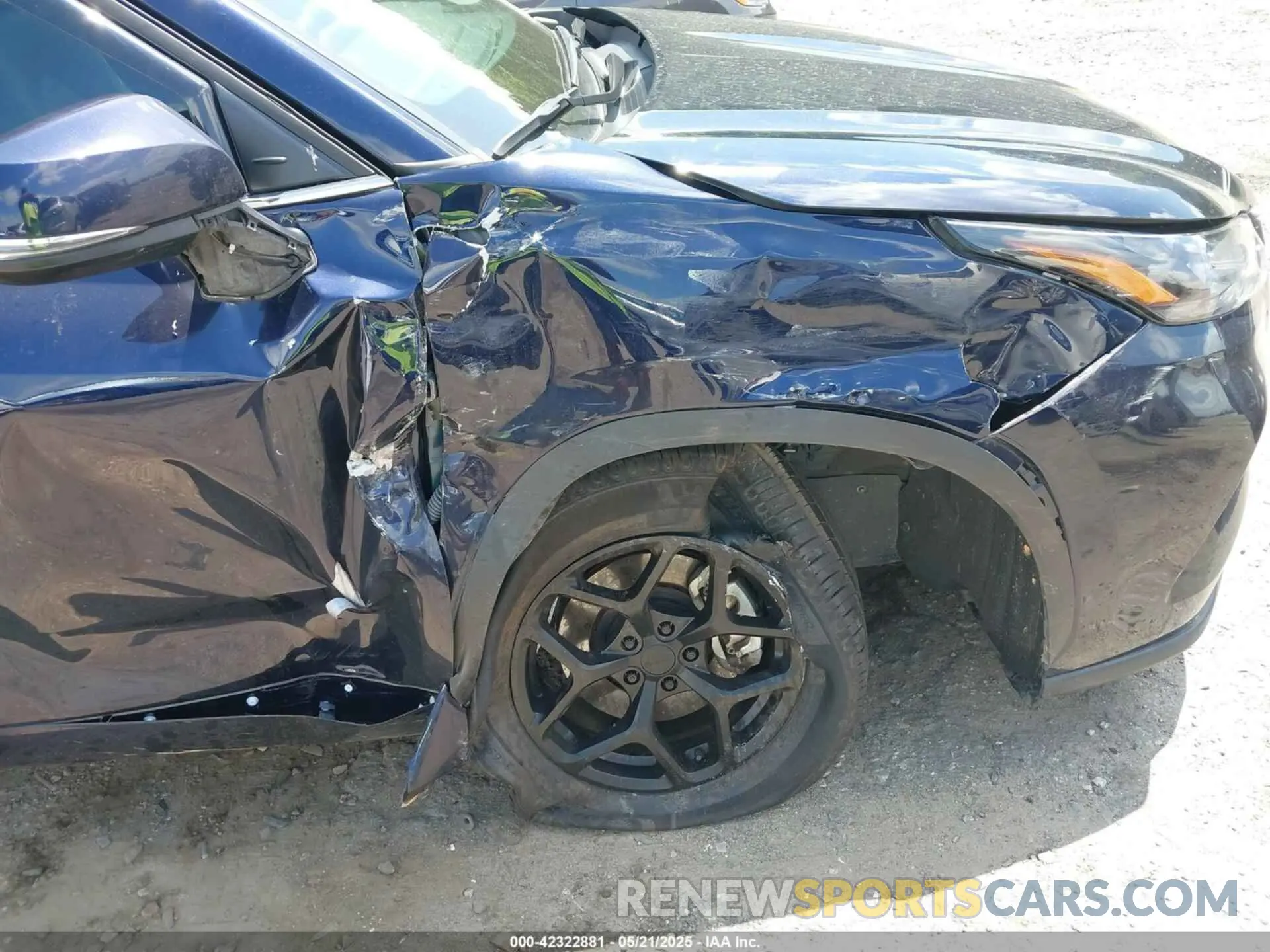6 Photograph of a damaged car 5TDKDRAH3PS044250 TOYOTA HIGHLANDER 2023