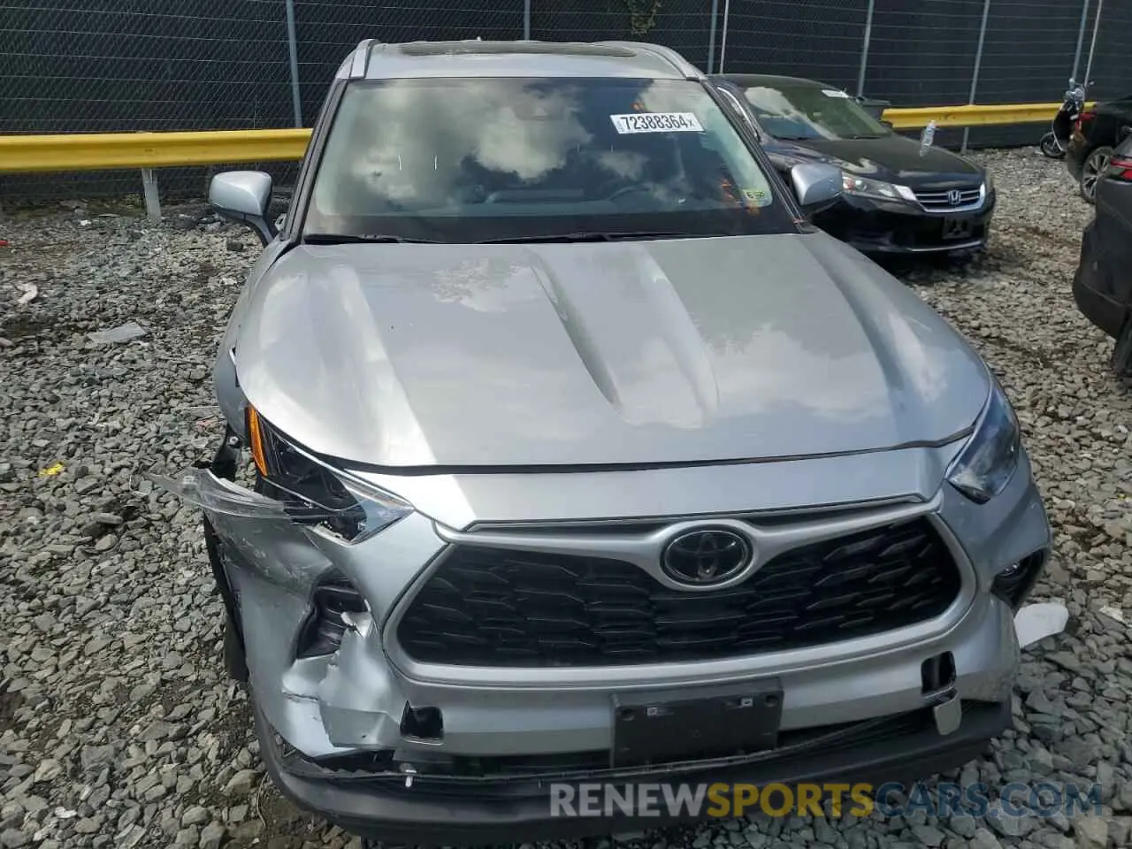 5 Photograph of a damaged car 5TDKDRAH3PS047326 TOYOTA HIGHLANDER 2023