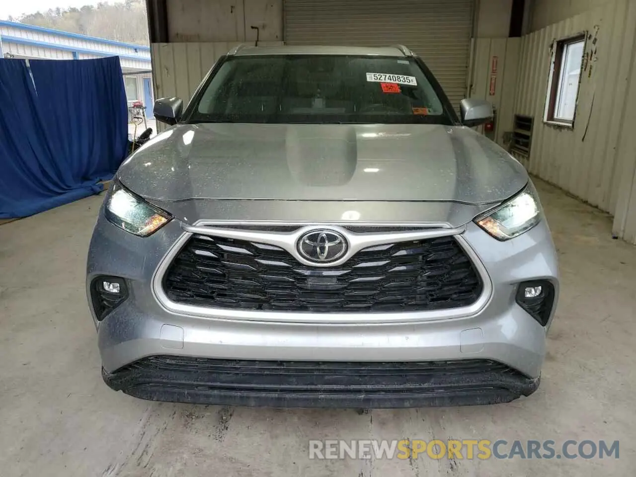 5 Photograph of a damaged car 5TDKDRAH3PS515569 TOYOTA HIGHLANDER 2023