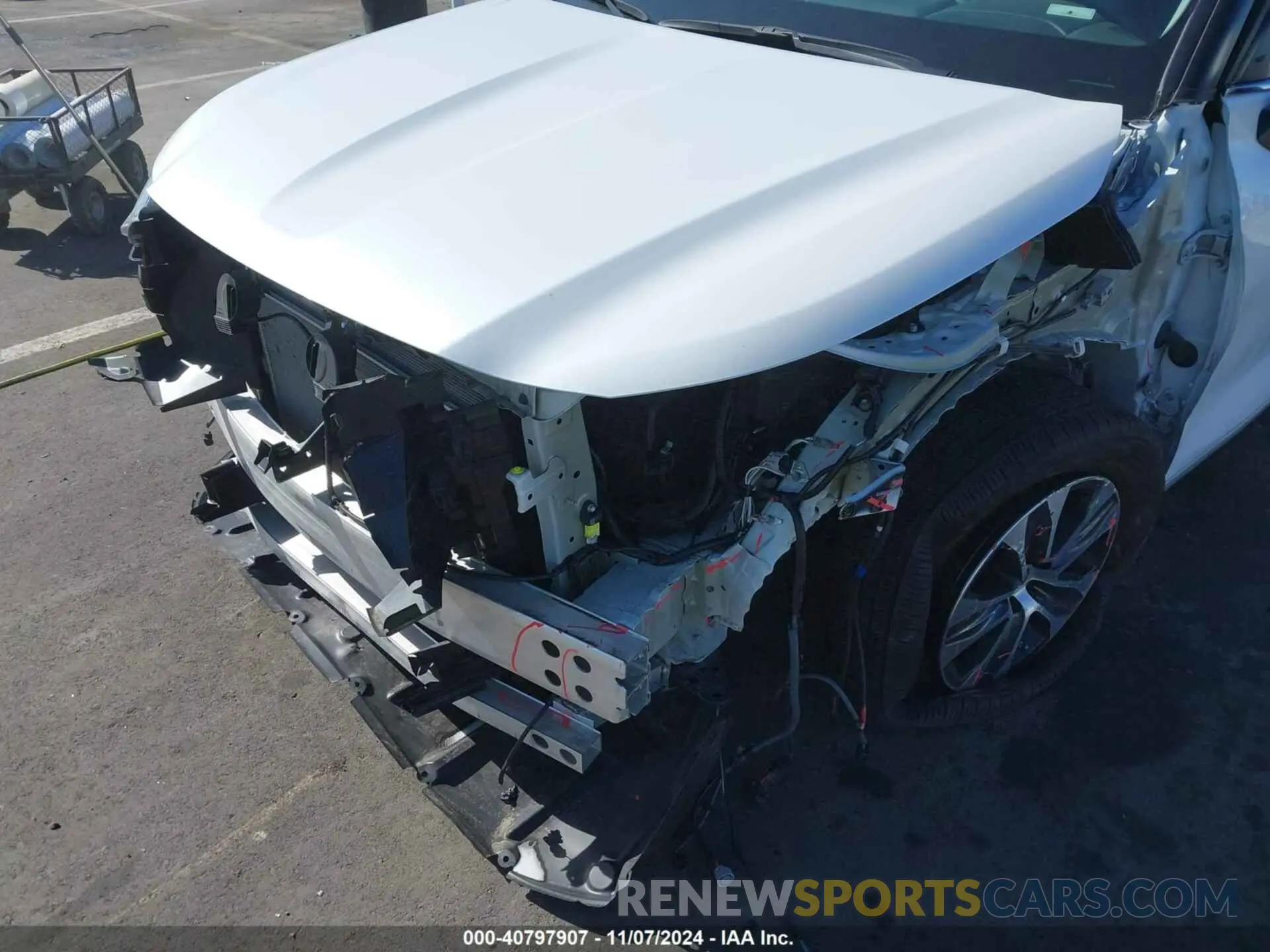6 Photograph of a damaged car 5TDKDRAH3PS520271 TOYOTA HIGHLANDER 2023