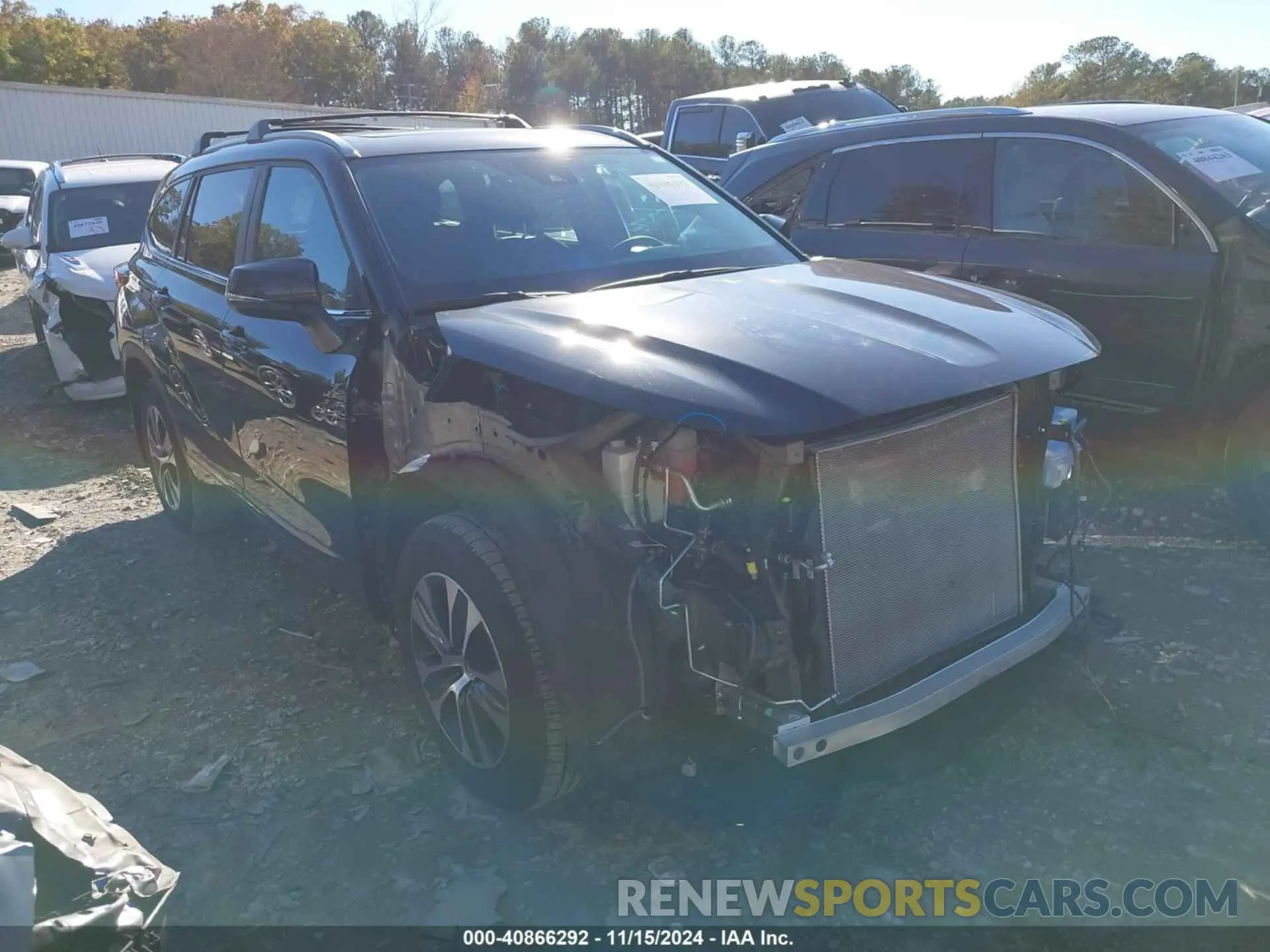 13 Photograph of a damaged car 5TDKDRAH3PS523378 TOYOTA HIGHLANDER 2023