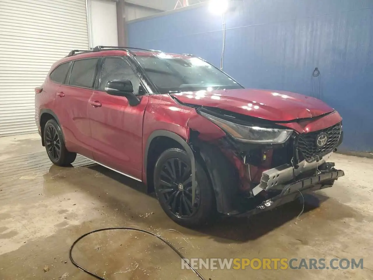 4 Photograph of a damaged car 5TDKDRAH3PS527298 TOYOTA HIGHLANDER 2023