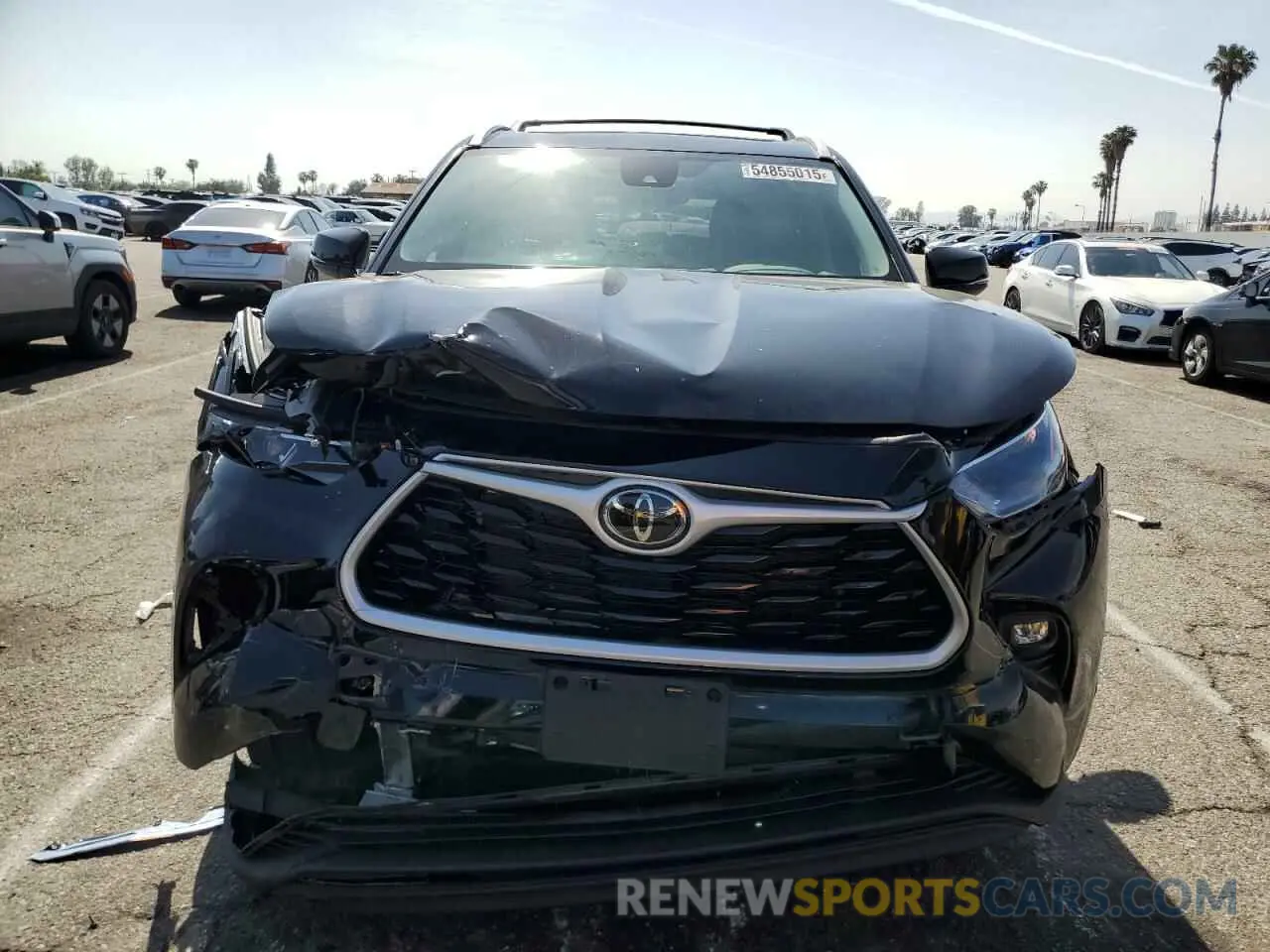 5 Photograph of a damaged car 5TDKDRAH4PS001794 TOYOTA HIGHLANDER 2023