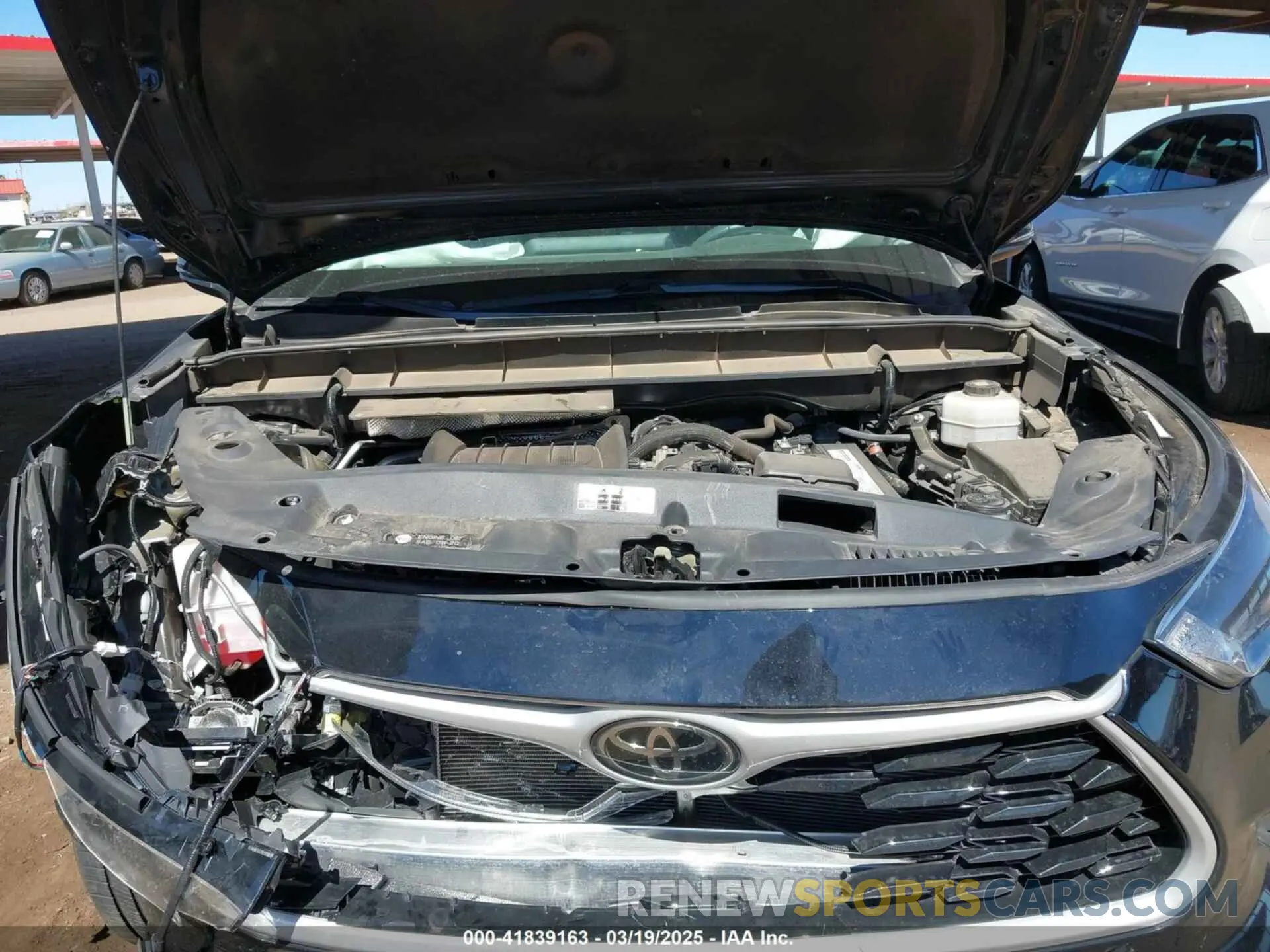10 Photograph of a damaged car 5TDKDRAH4PS008342 TOYOTA HIGHLANDER 2023