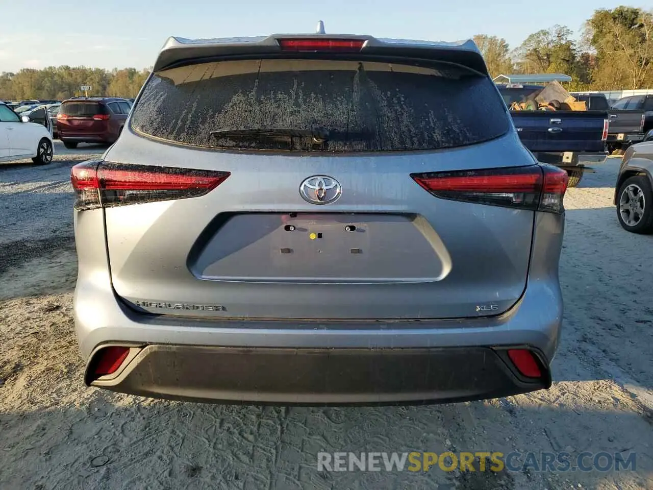 6 Photograph of a damaged car 5TDKDRAH4PS021477 TOYOTA HIGHLANDER 2023