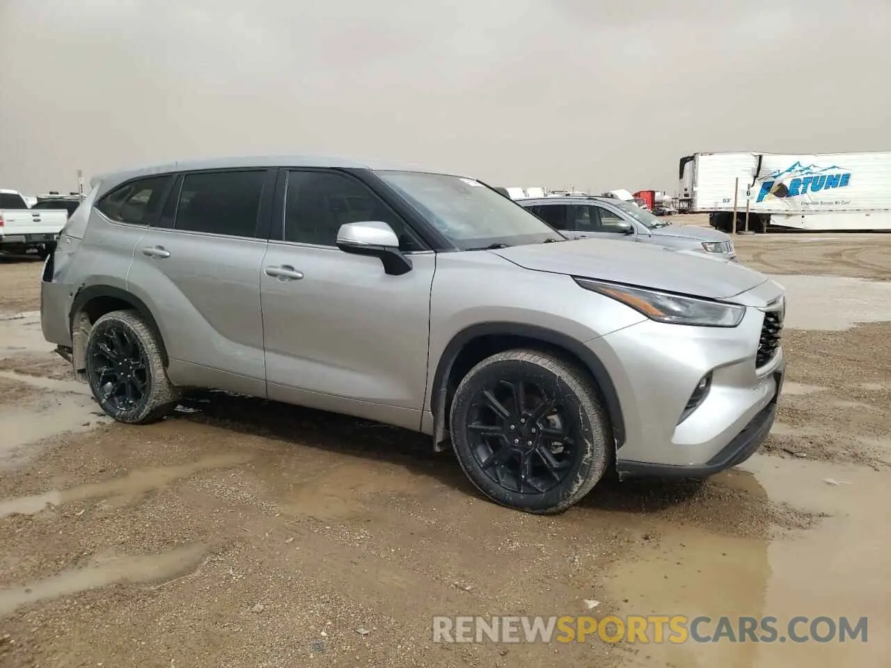 4 Photograph of a damaged car 5TDKDRAH4PS027540 TOYOTA HIGHLANDER 2023