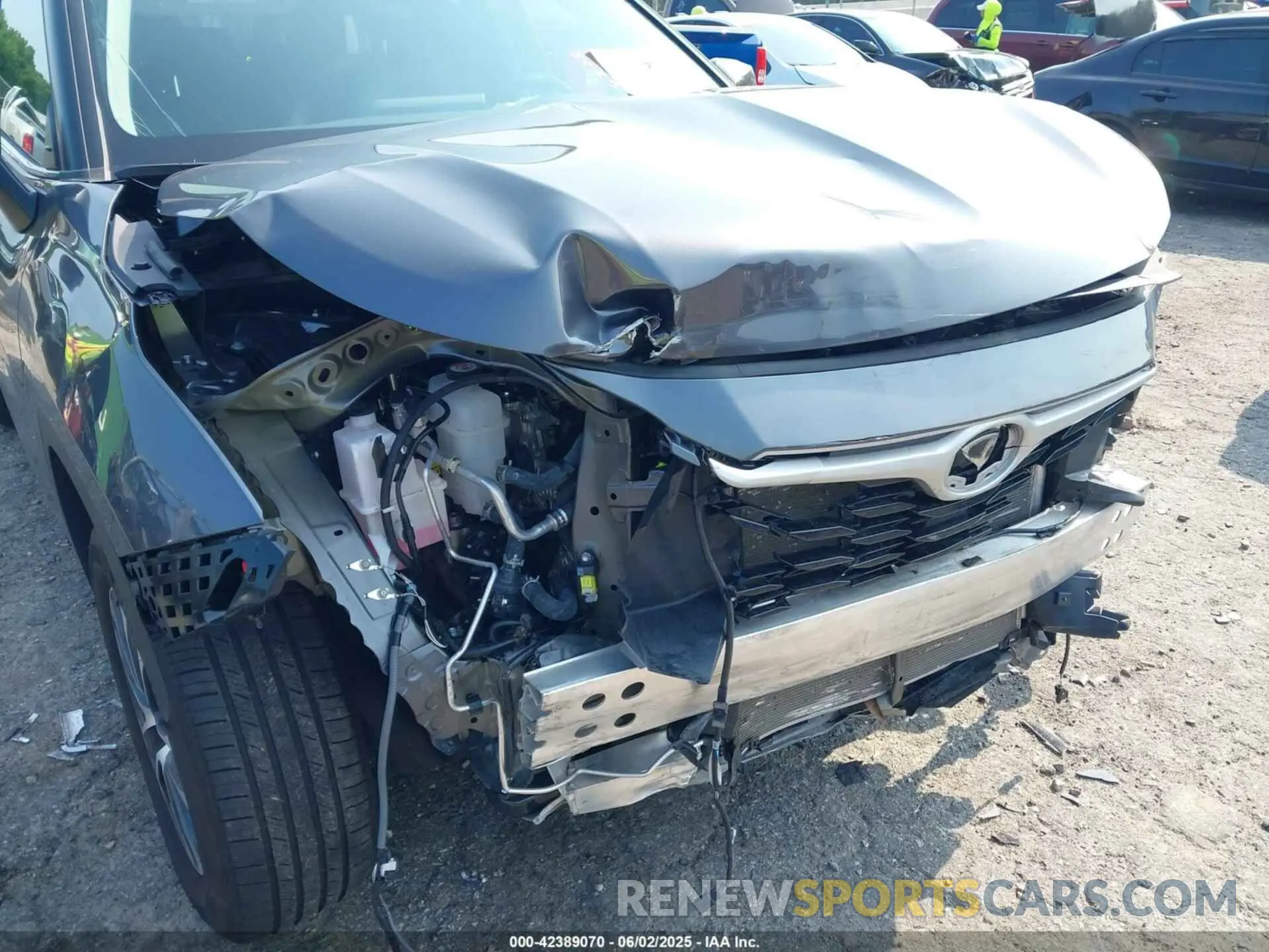 6 Photograph of a damaged car 5TDKDRAH4PS028364 TOYOTA HIGHLANDER 2023