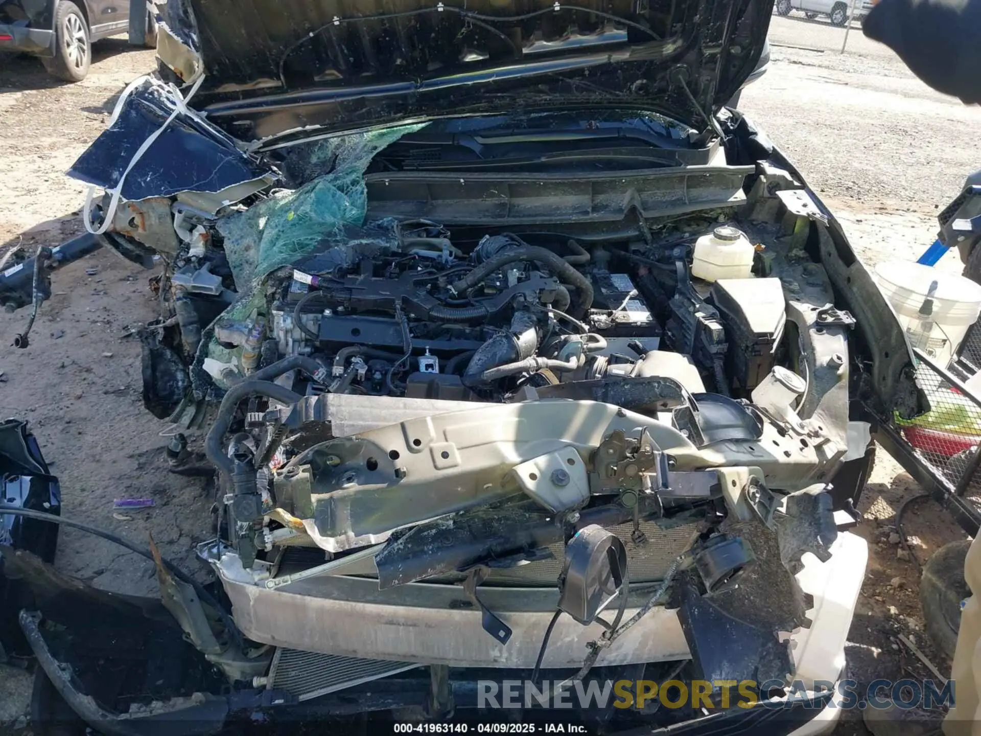 10 Photograph of a damaged car 5TDKDRAH4PS035055 TOYOTA HIGHLANDER 2023