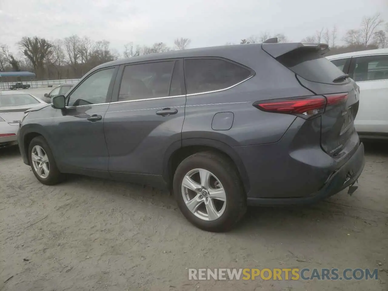 2 Photograph of a damaged car 5TDKDRAH4PS035086 TOYOTA HIGHLANDER 2023