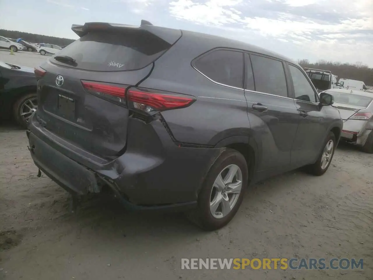 3 Photograph of a damaged car 5TDKDRAH4PS035086 TOYOTA HIGHLANDER 2023